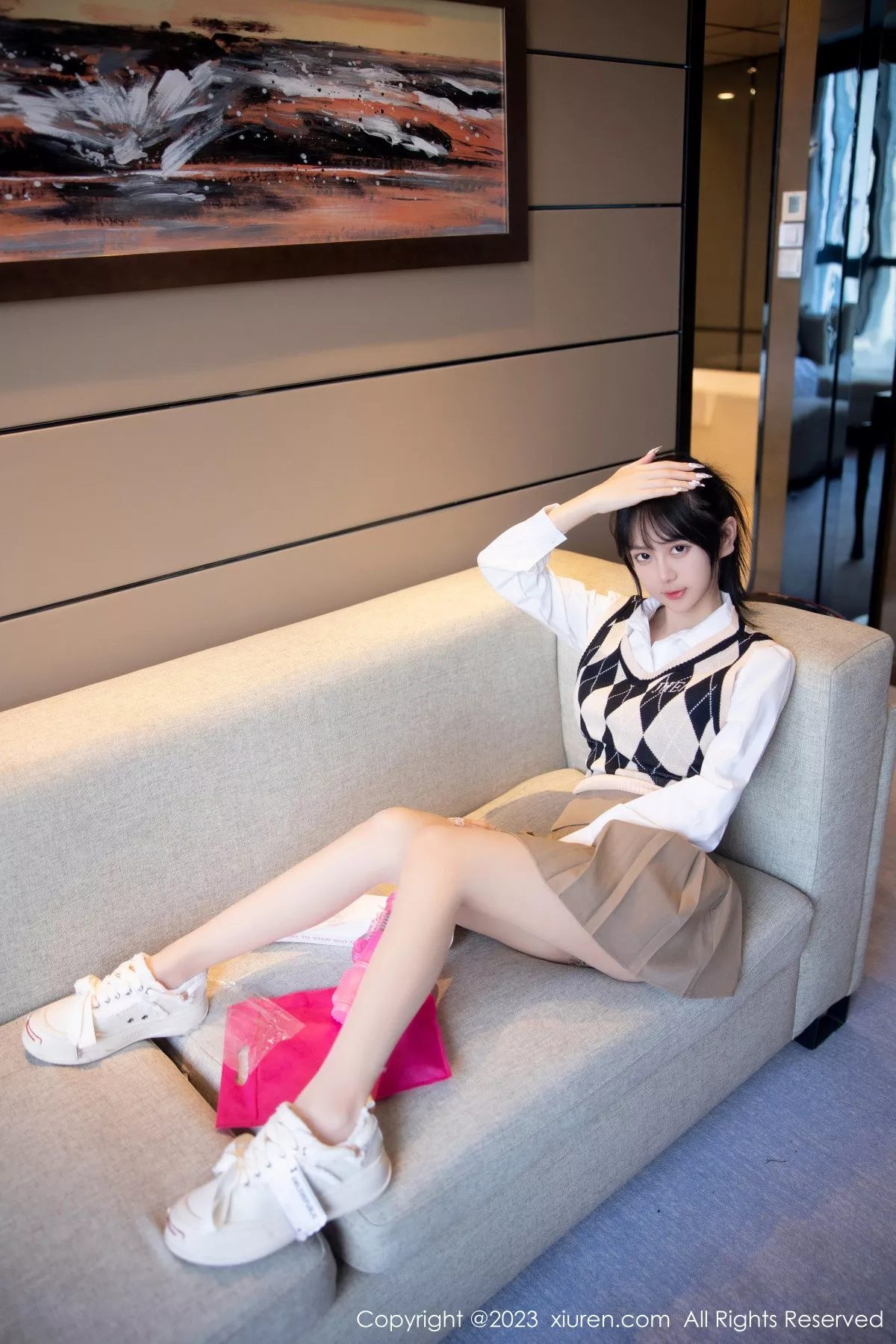 图片[11]-[XiuRen秀人网]第6329期谢小蒽写真-秀人集