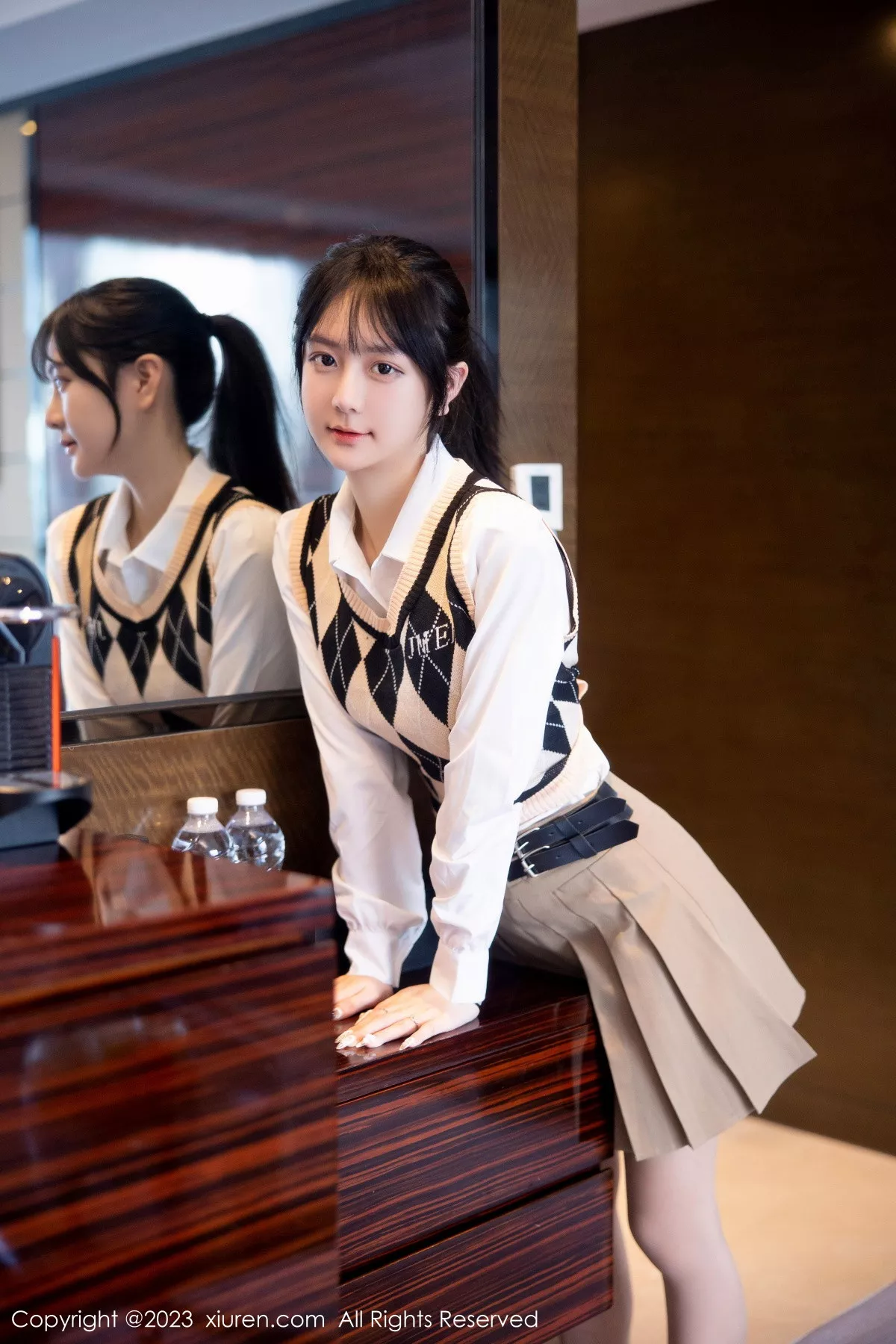 图片[5]-[XiuRen秀人网]第6329期谢小蒽写真-秀人集