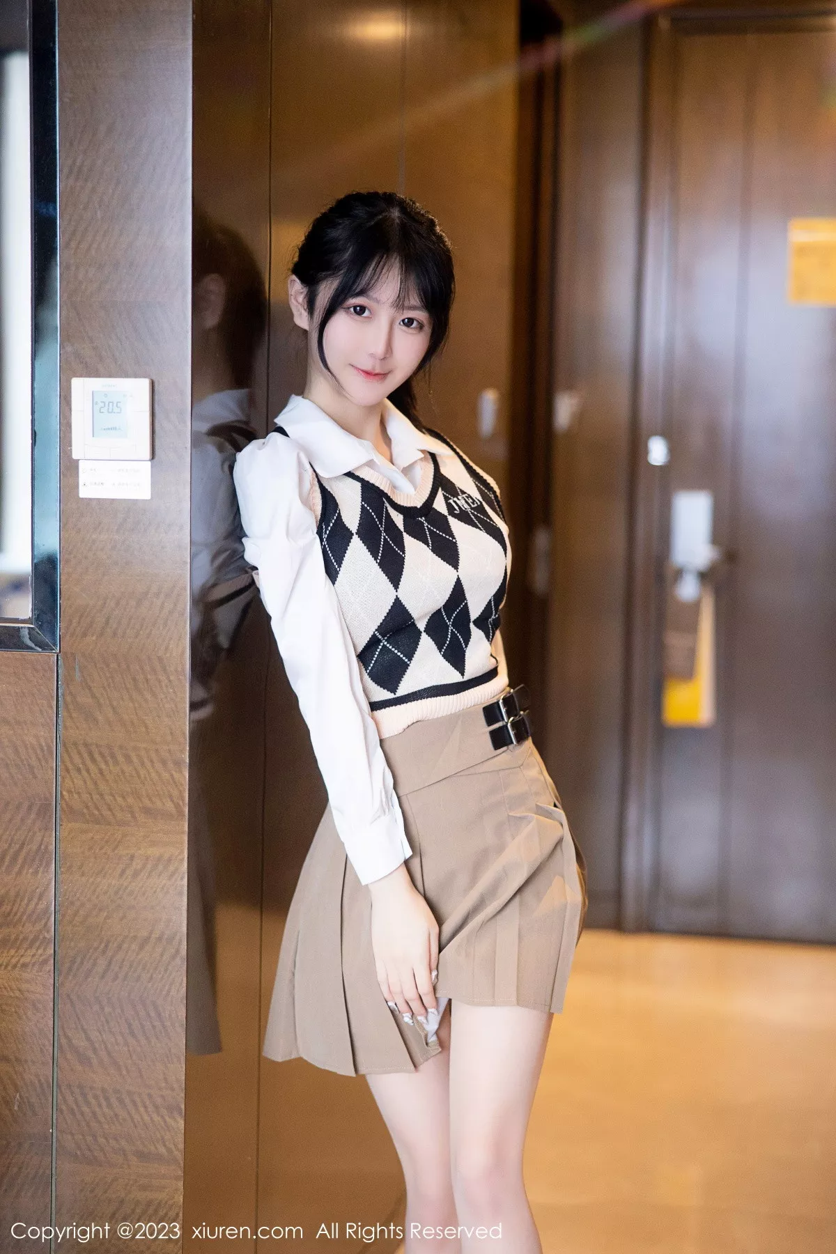 图片[4]-[XiuRen秀人网]第6329期谢小蒽写真-秀人集