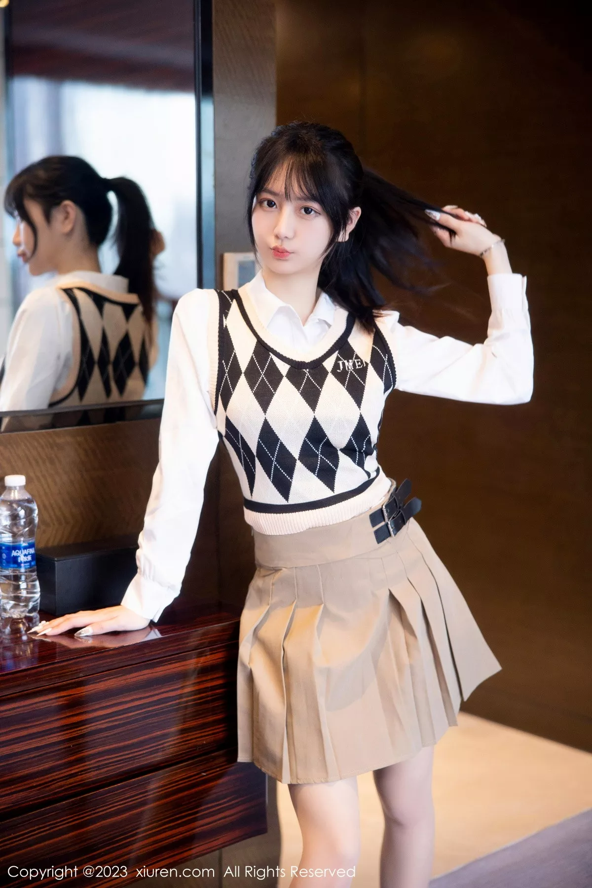 图片[6]-[XiuRen秀人网]第6329期谢小蒽写真-秀人集