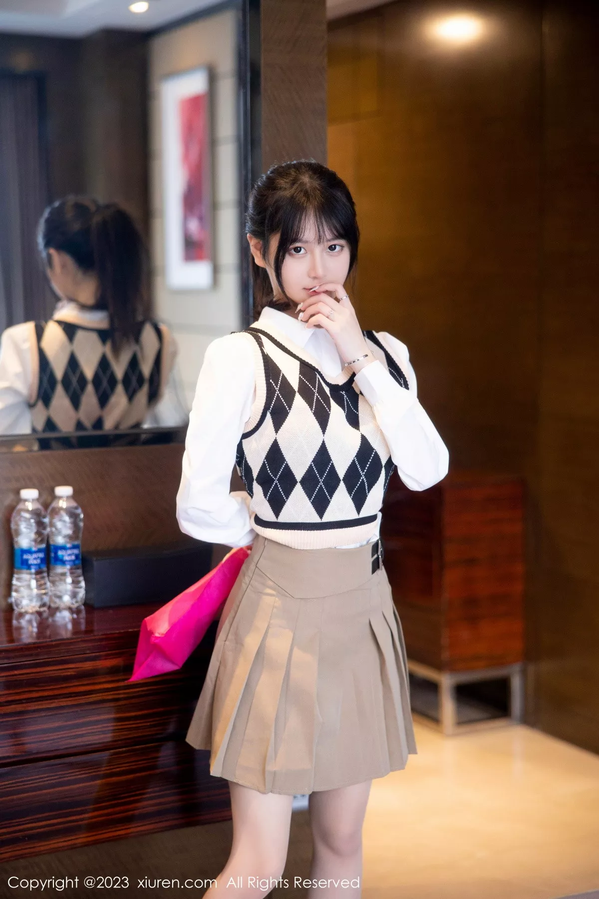 图片[7]-[XiuRen秀人网]第6329期谢小蒽写真-秀人集