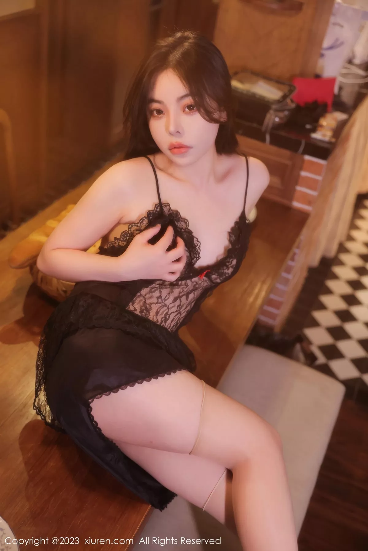 图片[12]-[XiuRen秀人网]第6339期喵小狐写真-秀人集