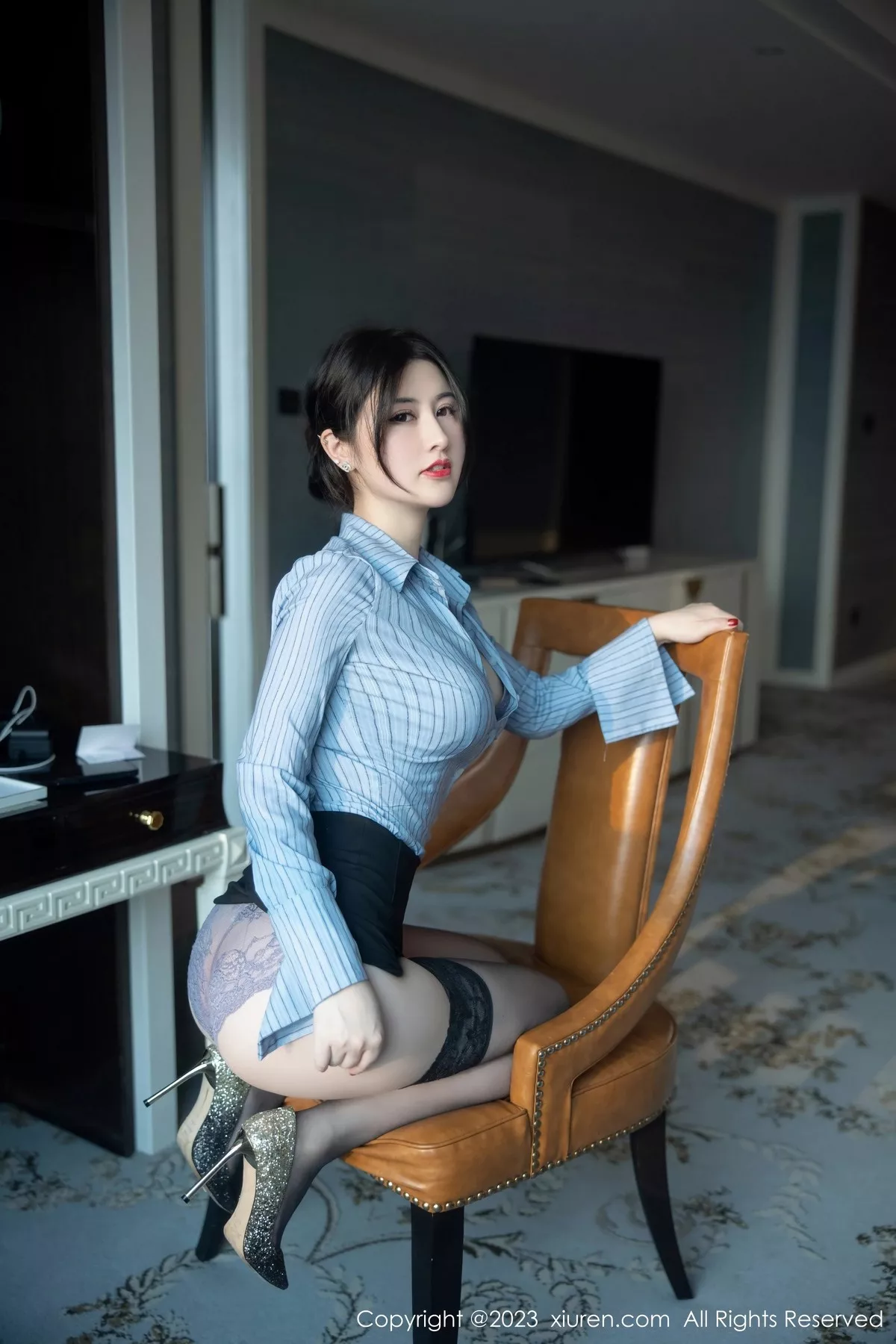 图片[24]-[XiuRen秀人网]第6343期诗诗写真-秀人集