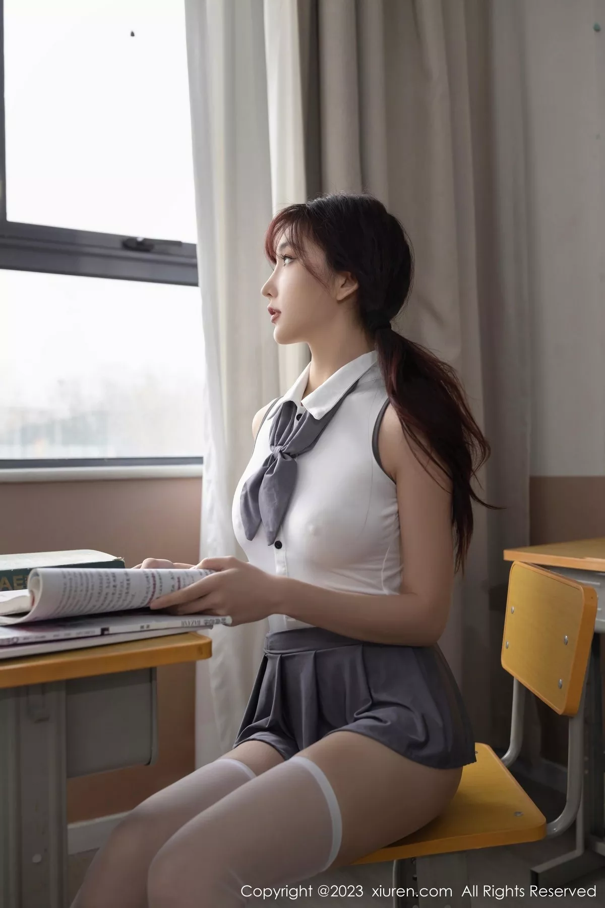 图片[2]-[XiuRen秀人网]第6353期陆萱萱写真-秀人集