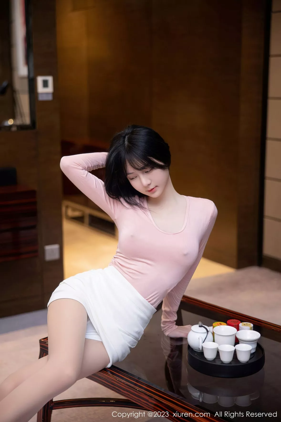 图片[12]-[XiuRen秀人网]第6367期谢小蒽写真-秀人集