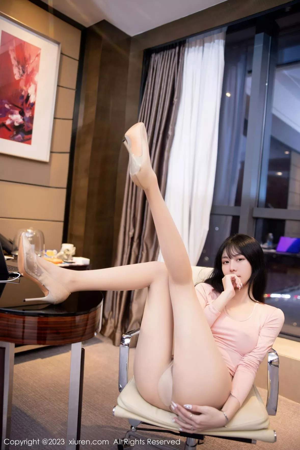 图片[45]-[XiuRen秀人网]第6367期谢小蒽写真-秀人集