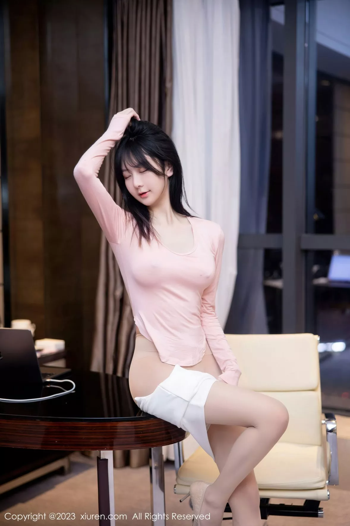 图片[23]-[XiuRen秀人网]第6367期谢小蒽写真-秀人集