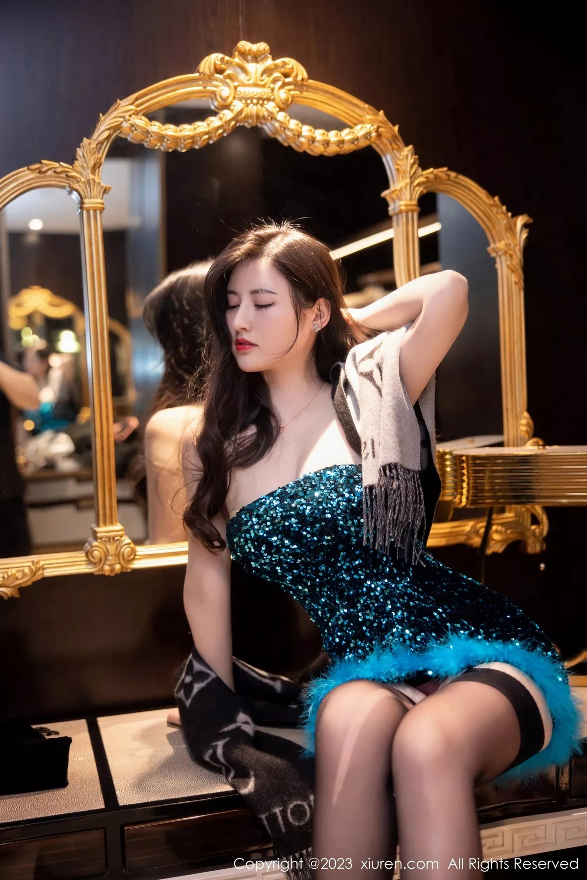 图片[18]-[XiuRen秀人网]第6384期诗诗写真-秀人集