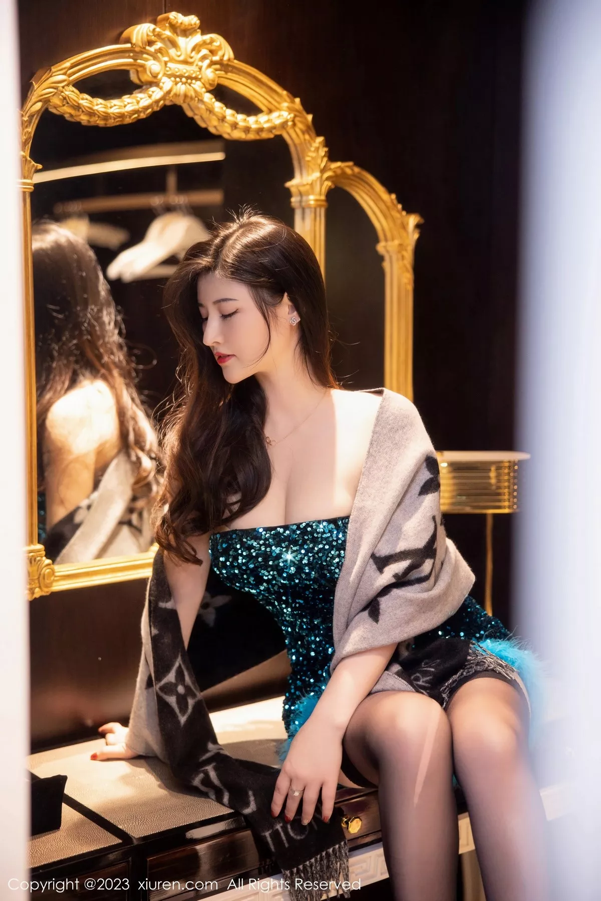 图片[15]-[XiuRen秀人网]第6384期诗诗写真-秀人集