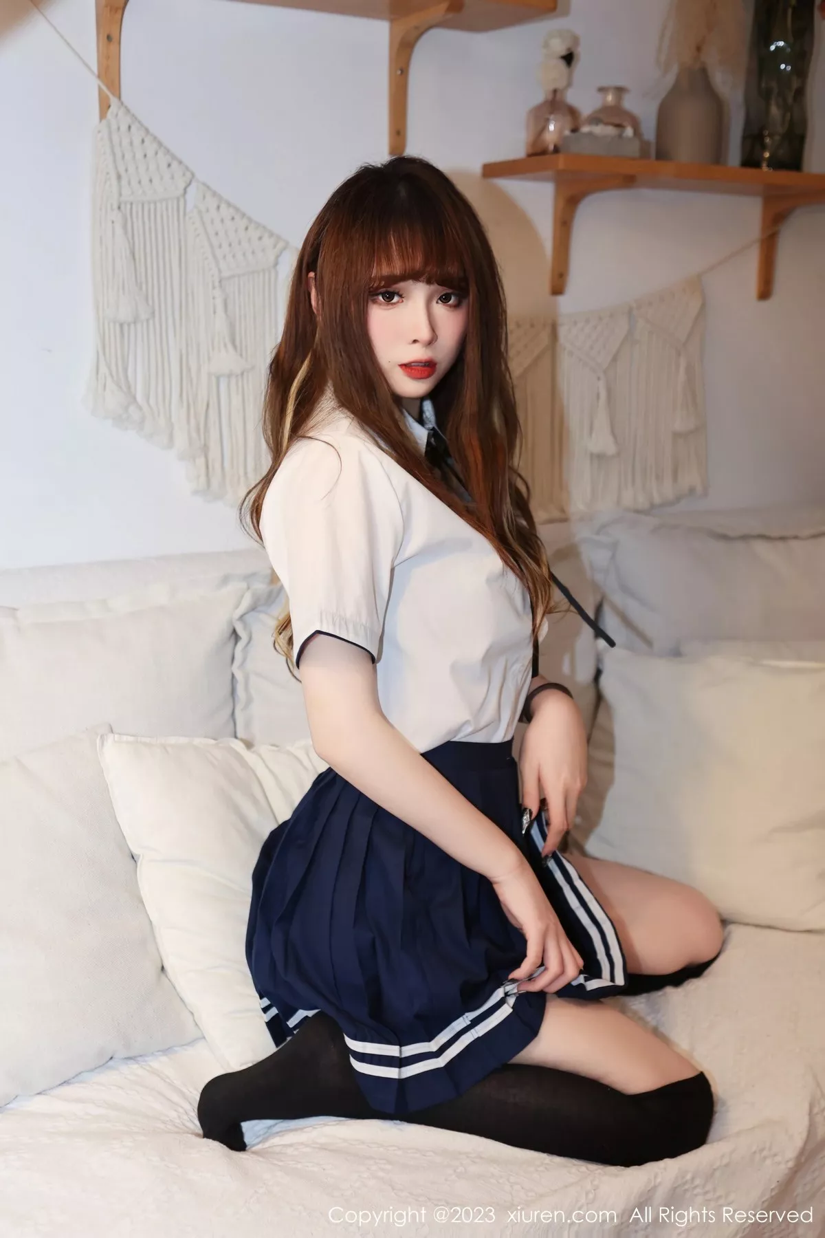 图片[19]-[XiuRen秀人网]第6381期白小喵写真-秀人集