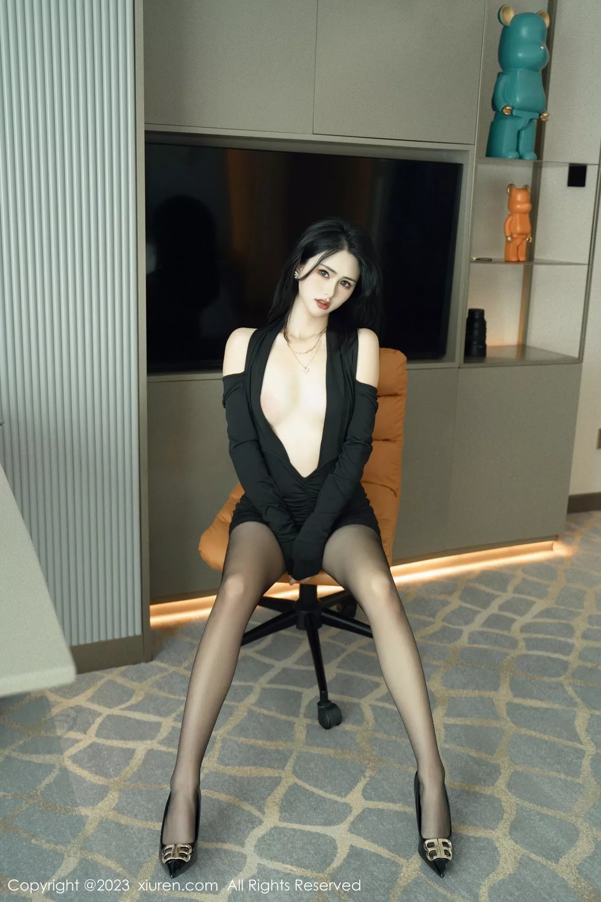 图片[12]-[XiuRen秀人网]第6385期艾希儿写真-秀人集