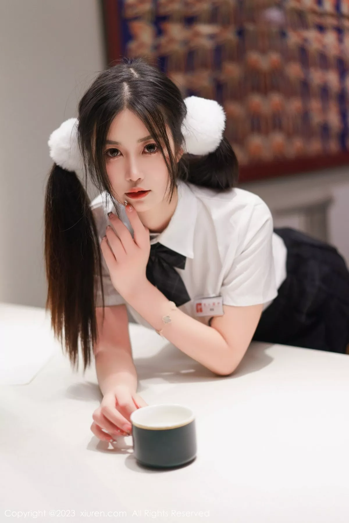 图片[4]-[XiuRen秀人网]第6397期阿姣写真-秀人集