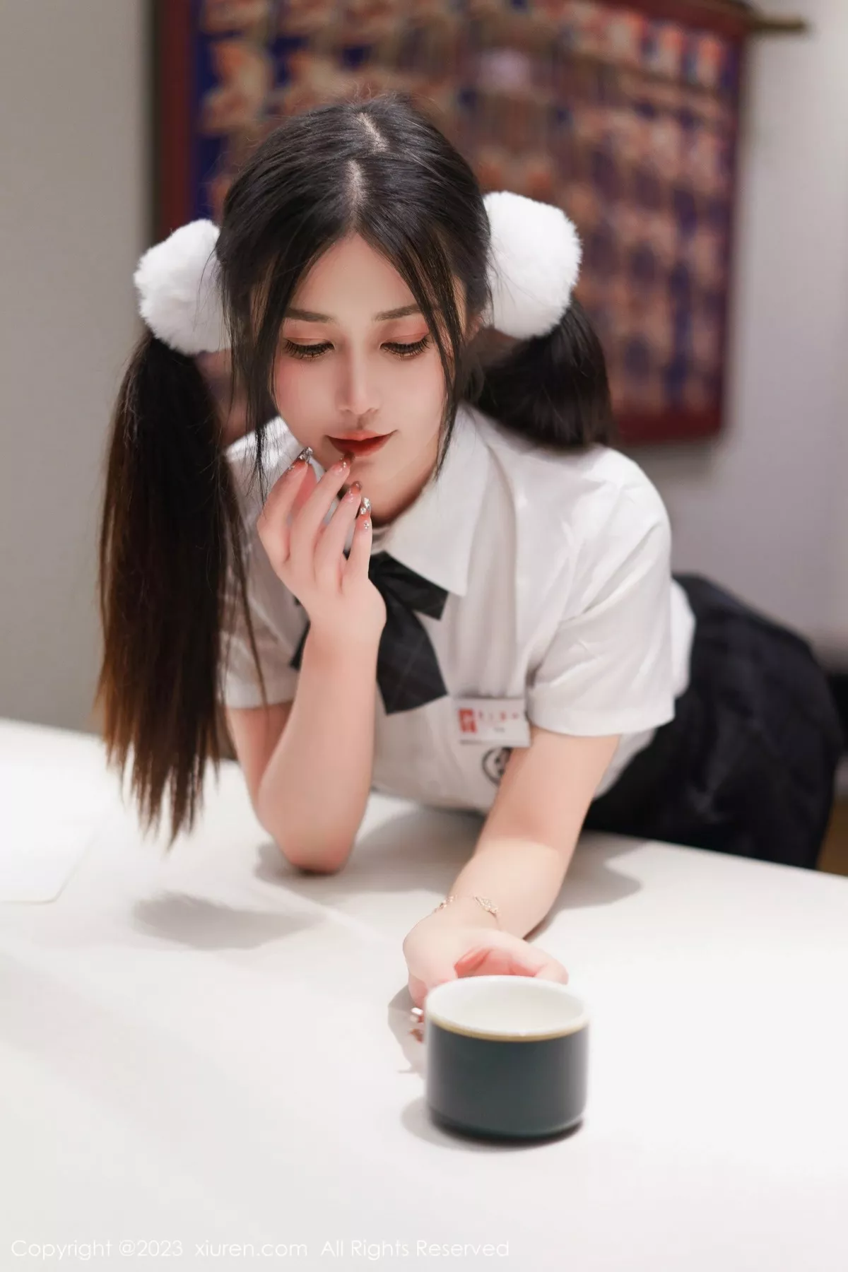 图片[5]-[XiuRen秀人网]第6397期阿姣写真-秀人集