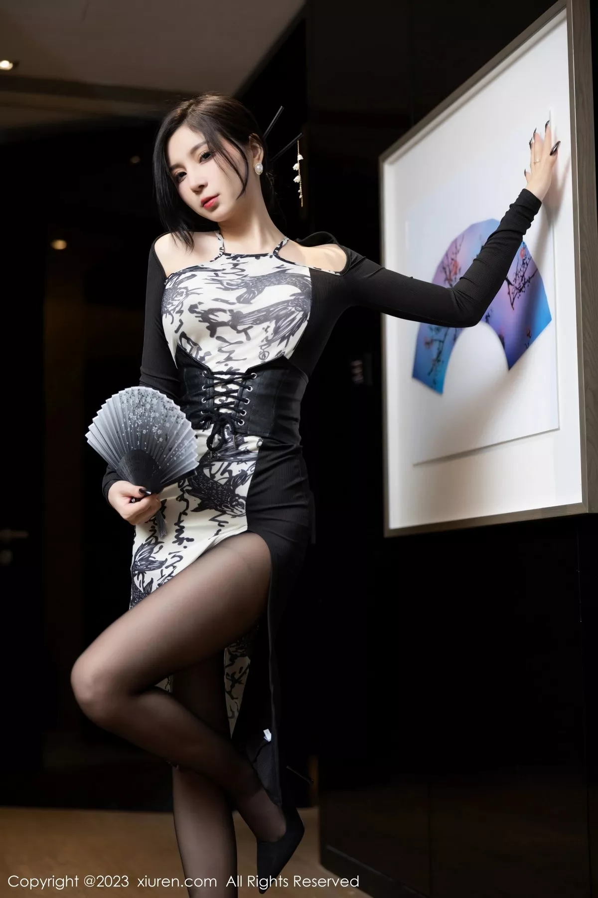 图片[4]-[XiuRen秀人网]第6406期小蛮妖写真-秀人集