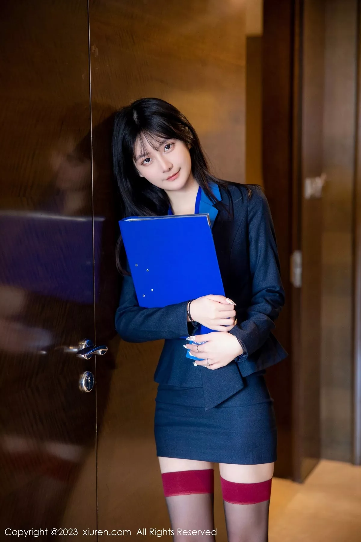 图片[5]-[XiuRen秀人网]第6407期谢小蒽写真-秀人集