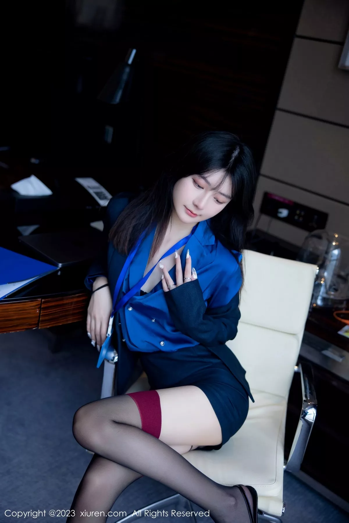 图片[22]-[XiuRen秀人网]第6407期谢小蒽写真-秀人集