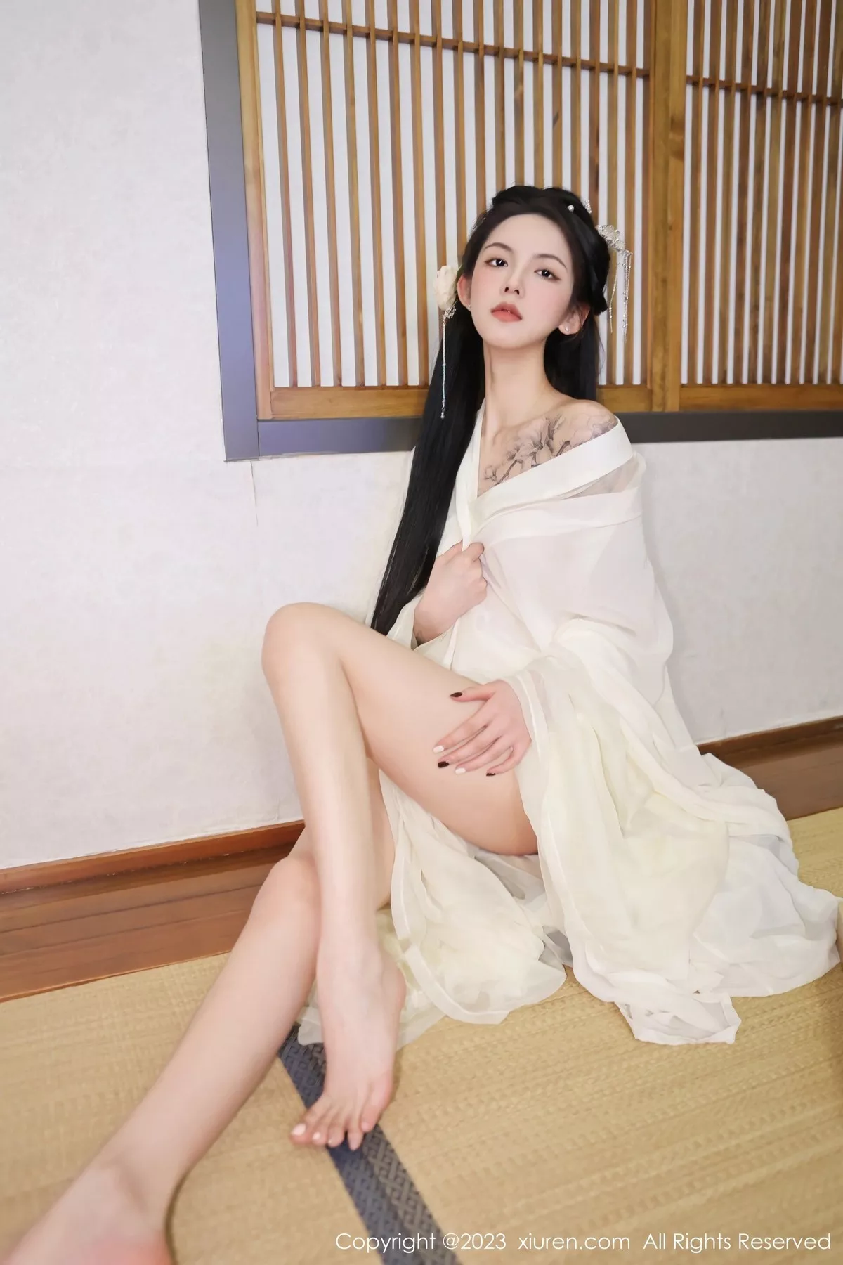图片[4]-[XiuRen秀人网]第6430期乔一一写真-秀人集