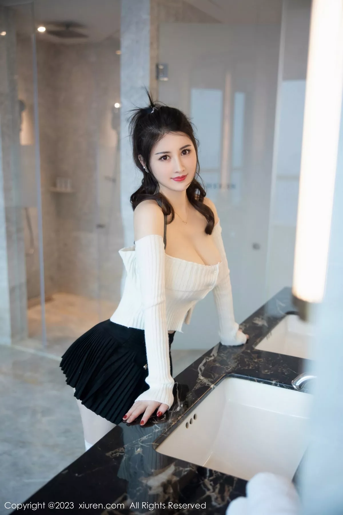 图片[4]-[XiuRen秀人网]第6484期诗诗写真-秀人集