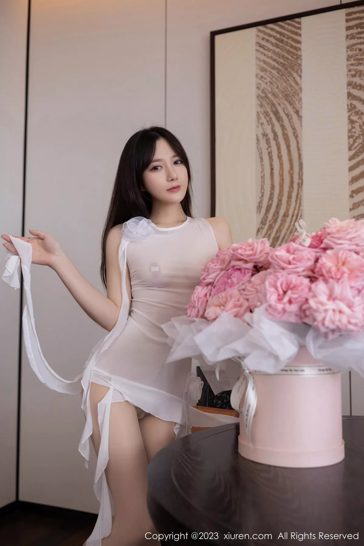 图片[2]-[XiuRen秀人网]第6512期鱼子酱写真-秀人集