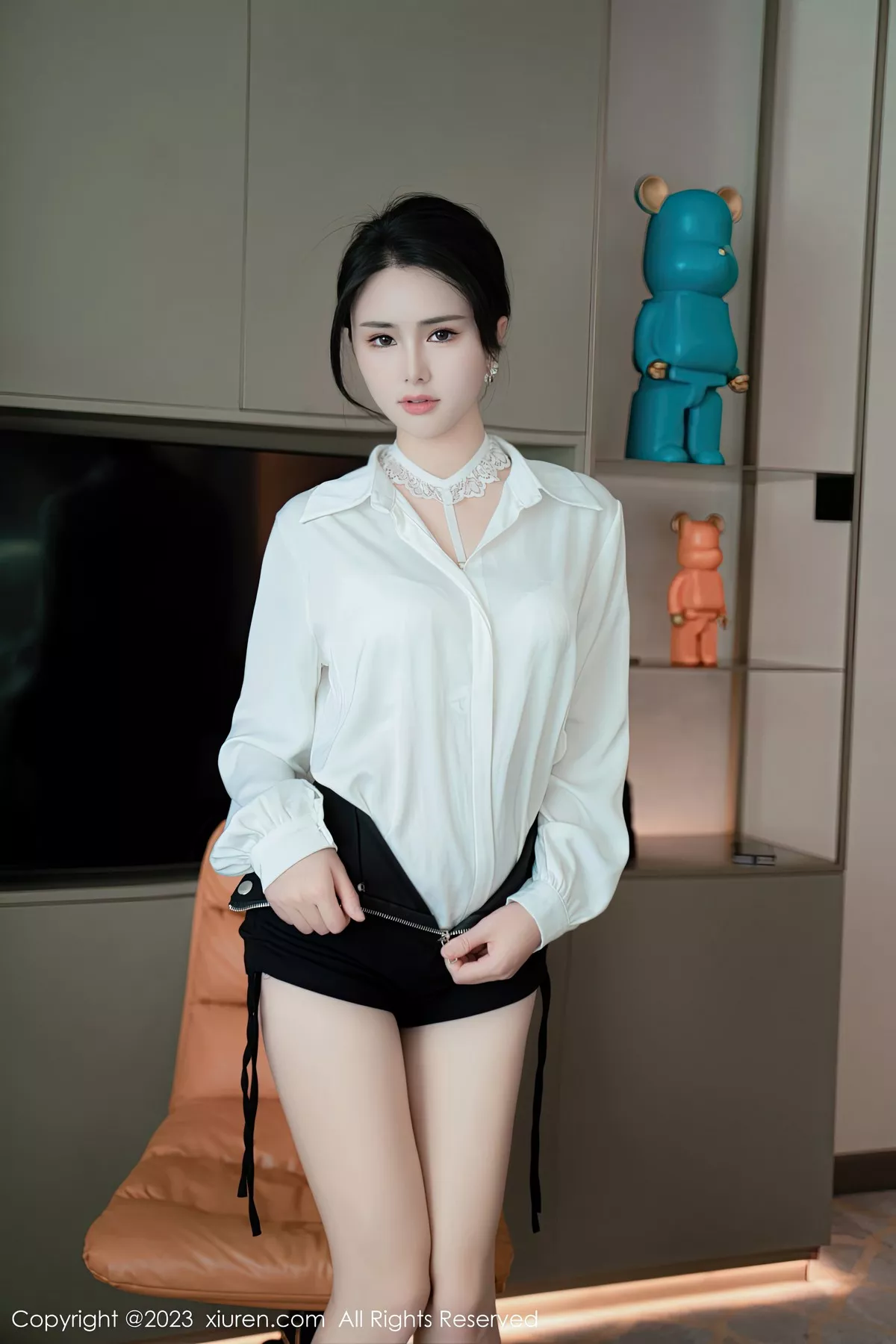 图片[32]-[XiuRen秀人网]第6520期艾希儿写真-秀人集