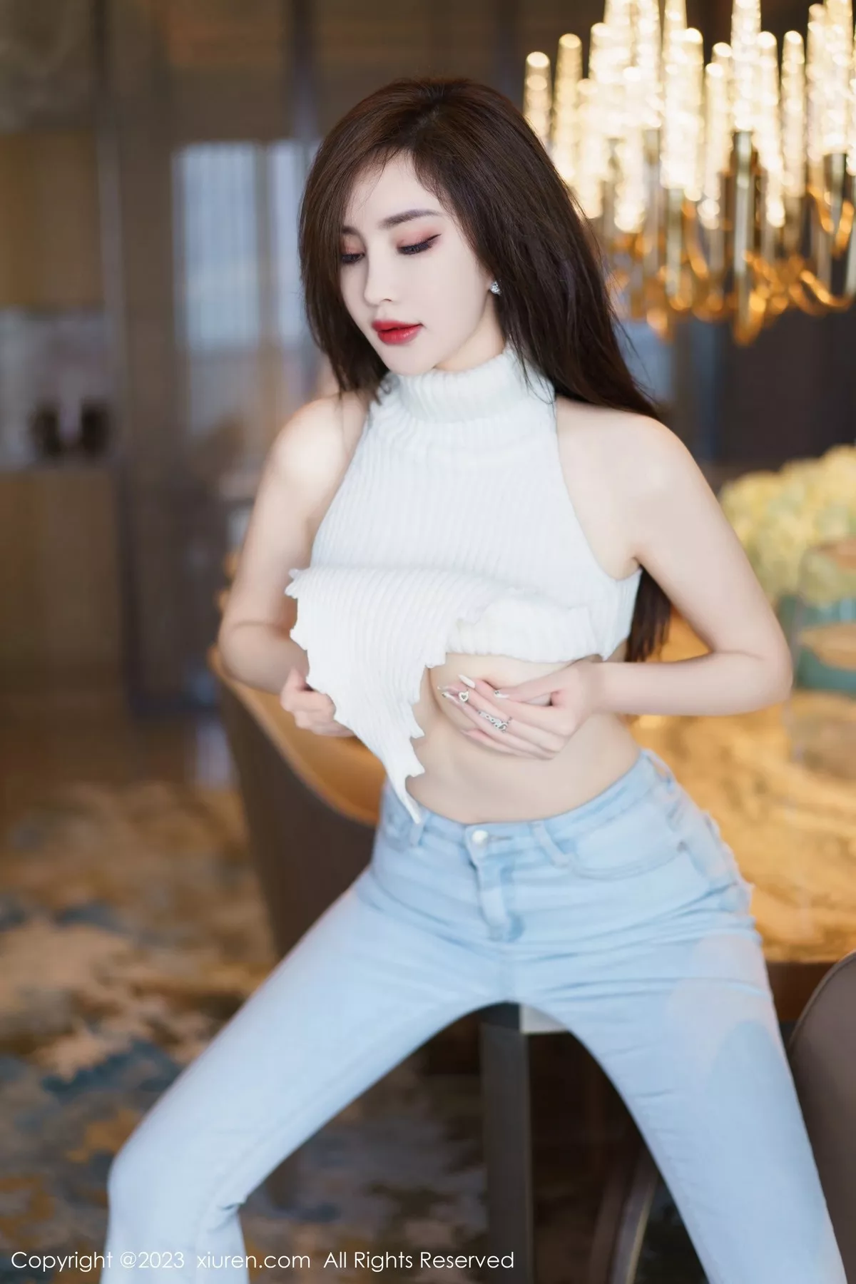 图片[9]-[XiuRen秀人网]第6534期周妍希写真-秀人集