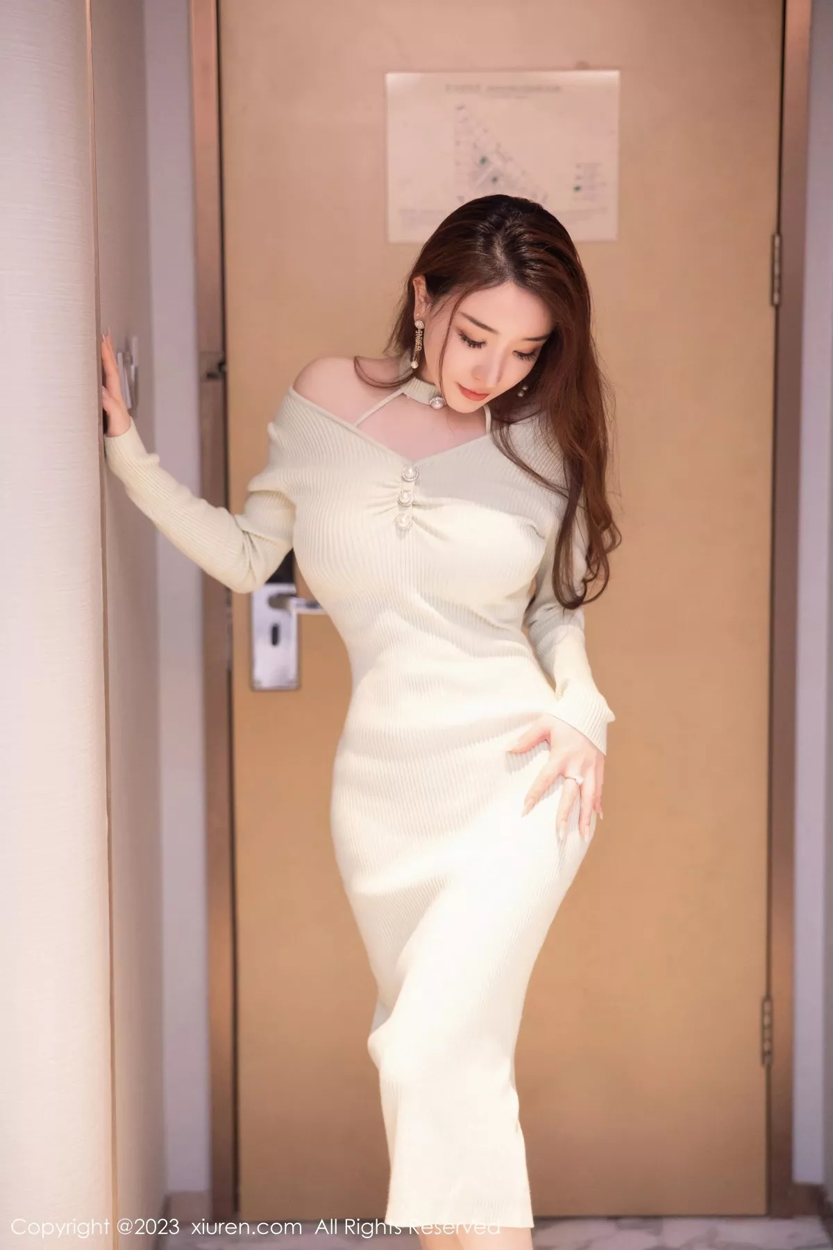 图片[6]-[XiuRen秀人网]第6544期雨儿写真-秀人集