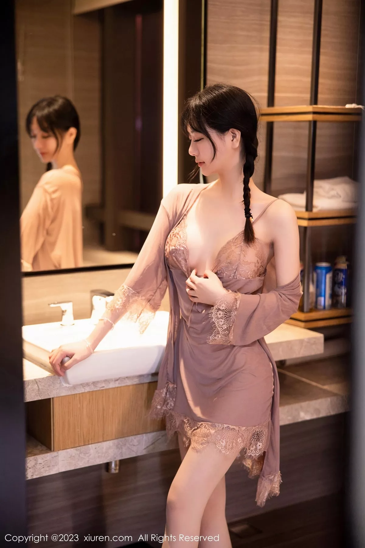 图片[6]-[XiuRen秀人网]第6558期谢小蒽写真-秀人集