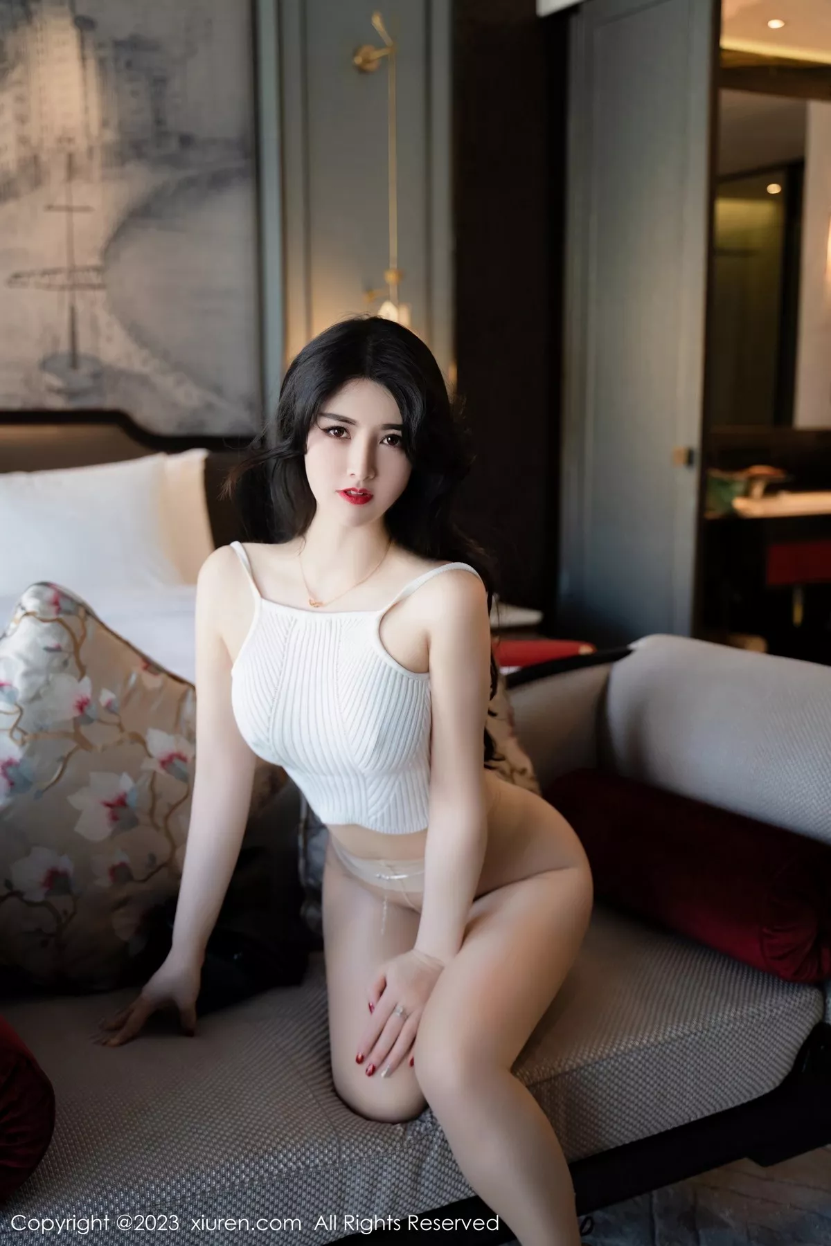 图片[43]-[XiuRen秀人网]第6568期诗诗写真-秀人集