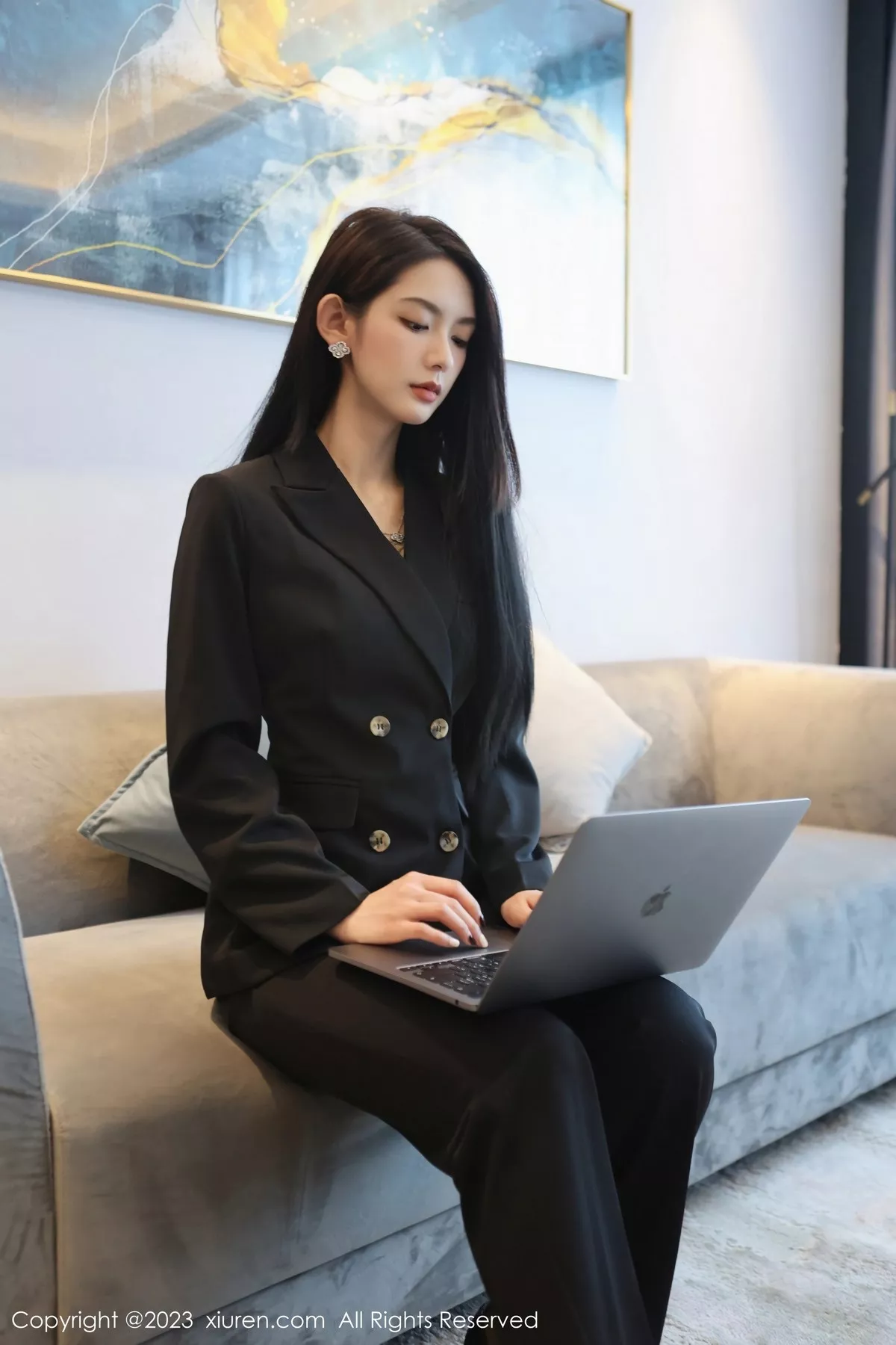 图片[2]-[XiuRen秀人网]第6576期乔一一写真-秀人集