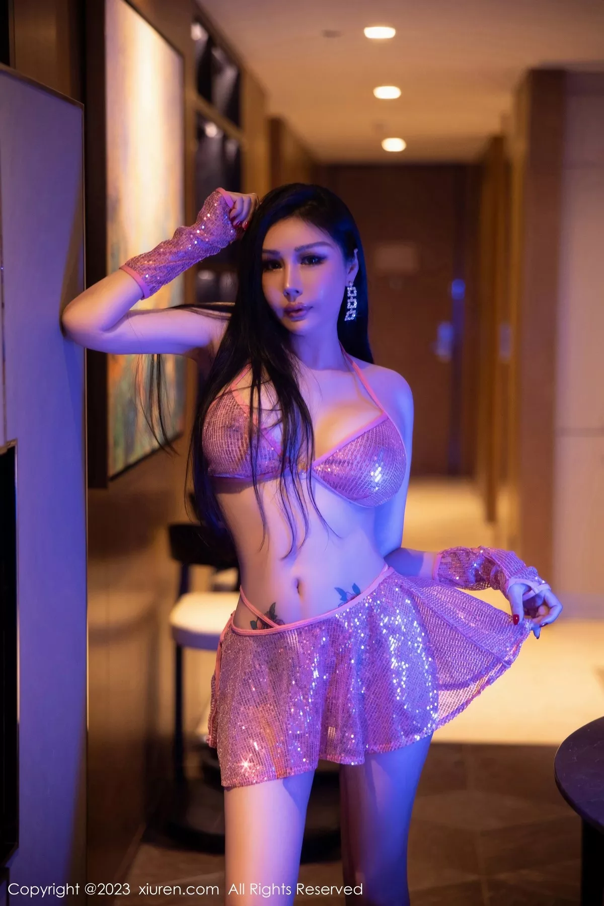 图片[4]-[XiuRen秀人网]第6574期田冰冰写真-秀人集