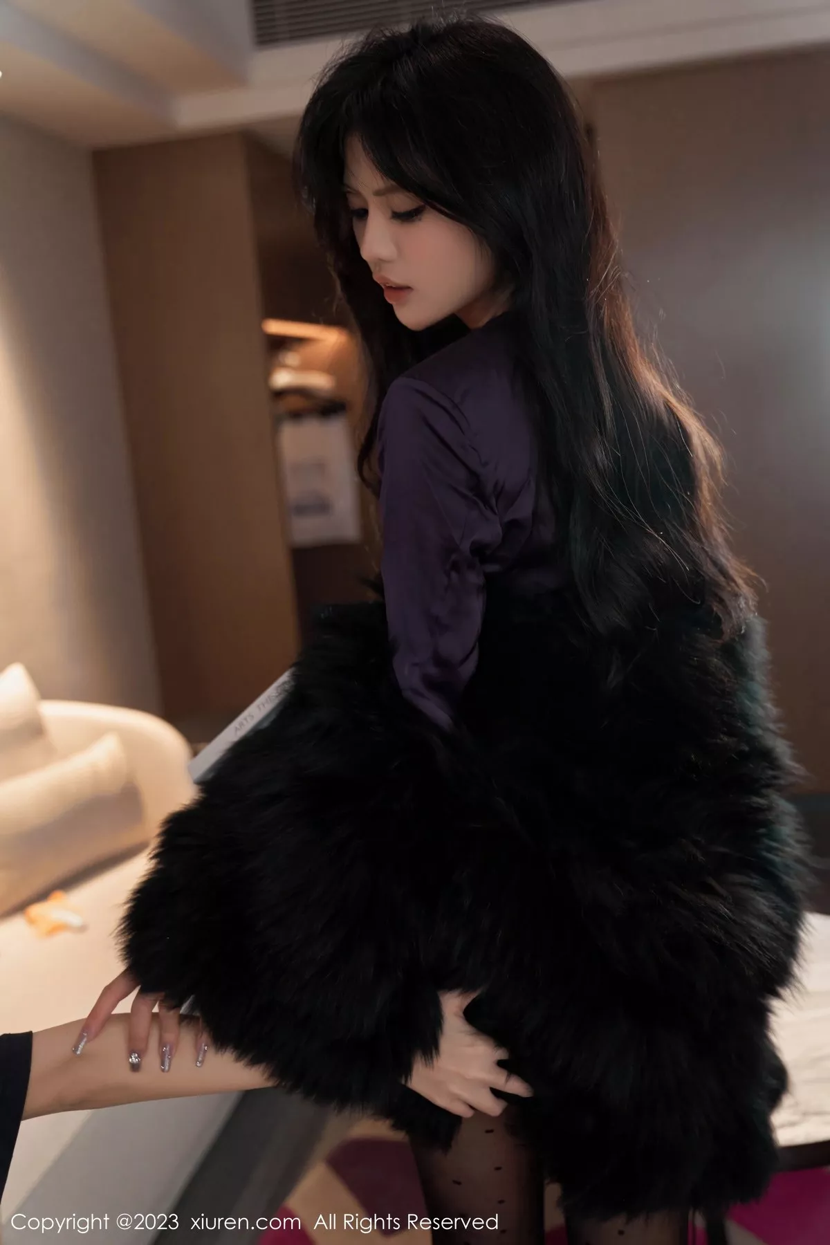 图片[36]-[XiuRen秀人网]第6649期浅浅写真-秀人集