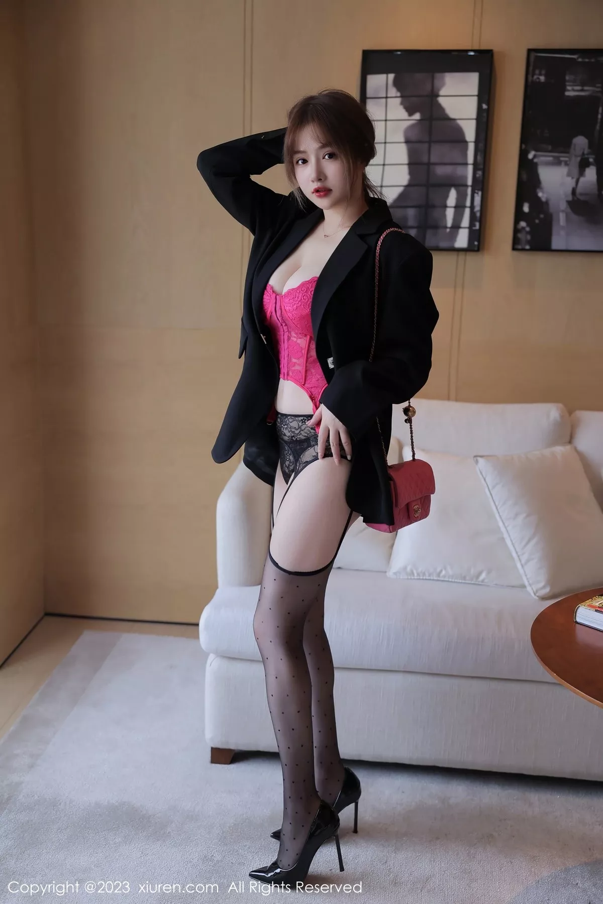 [XiuRen秀人网]第6644期养乐多写真-秀人集