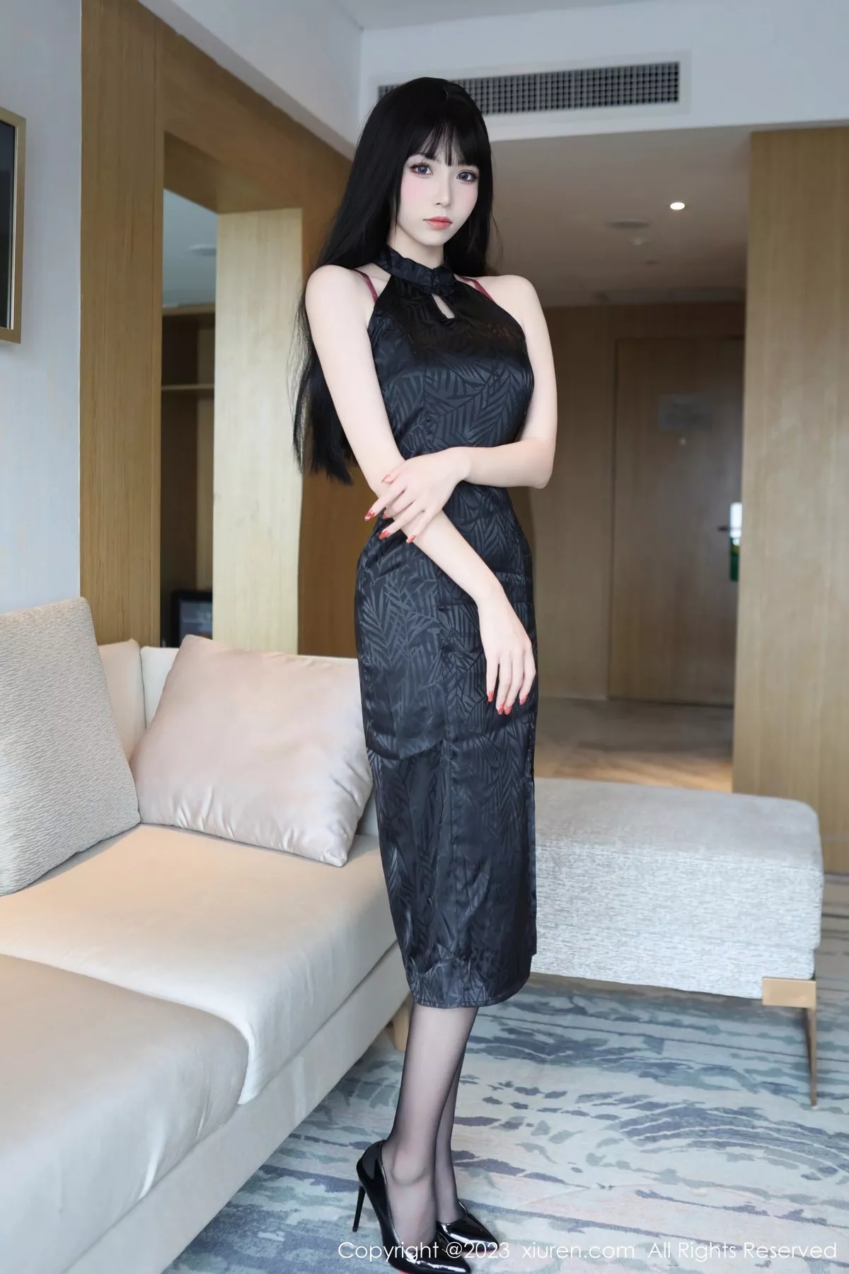 图片[3]-[XiuRen秀人网]第6666期江七七写真-秀人集