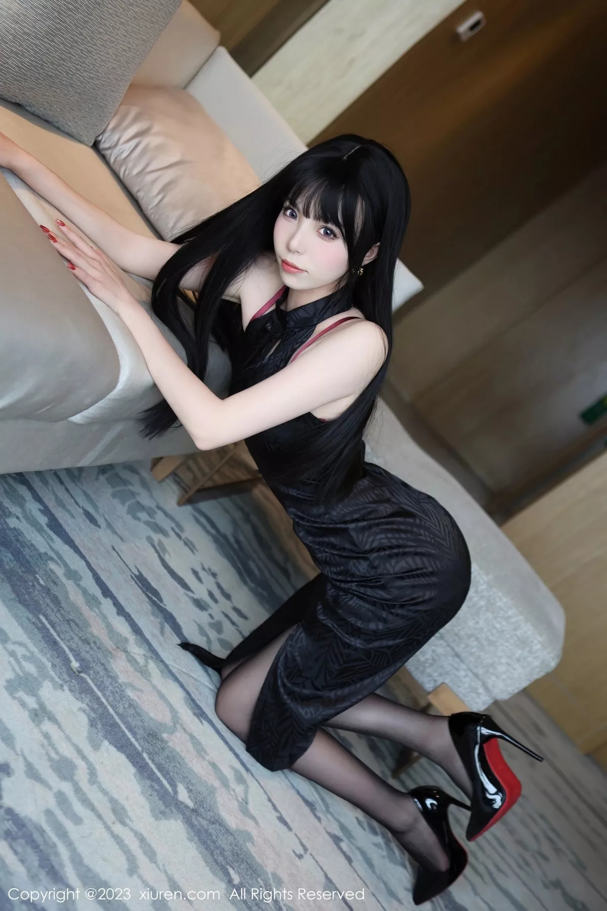 图片[12]-[XiuRen秀人网]第6666期江七七写真-秀人集