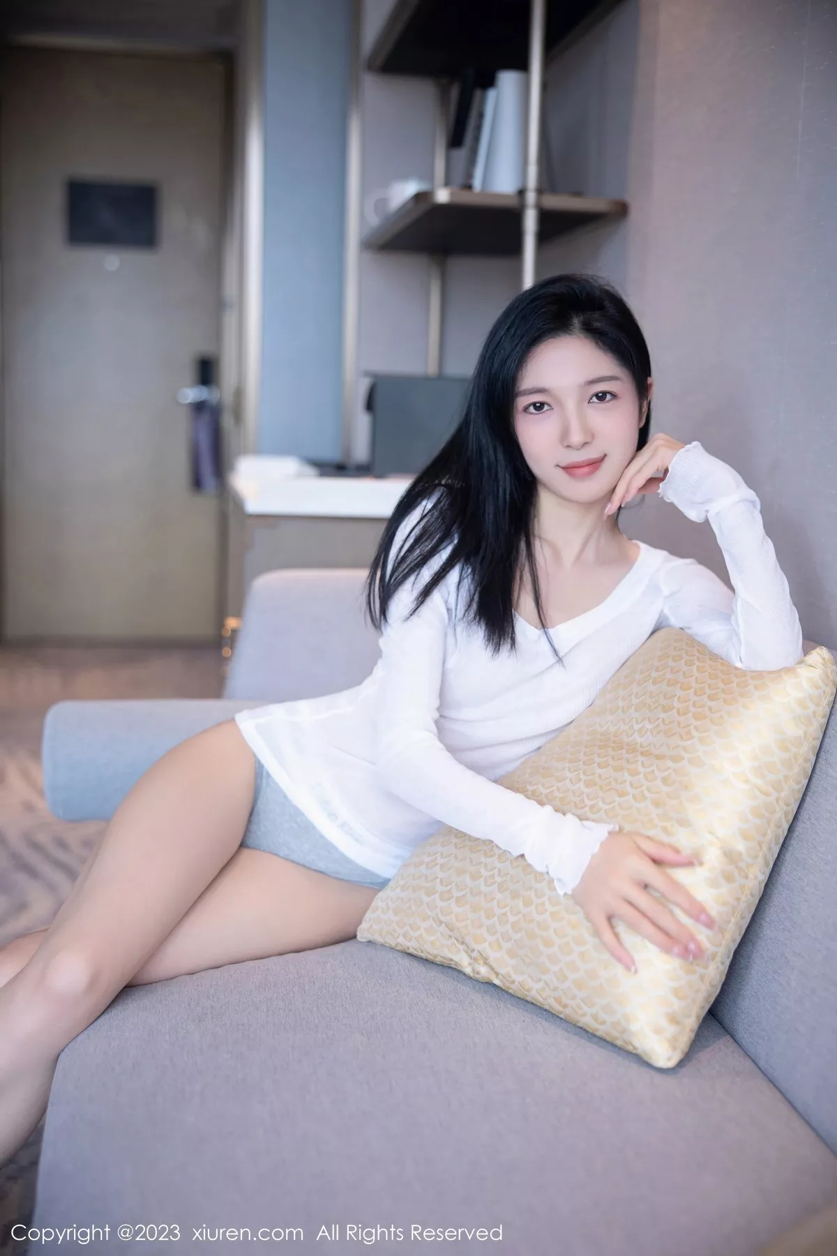 图片[2]-[XiuRen秀人网]第6619期茜茜写真-秀人集