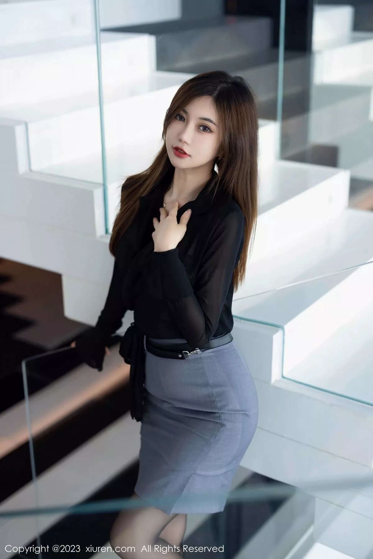 图片[6]-[XiuRen秀人网]第6770期绮里嘉写真-秀人集