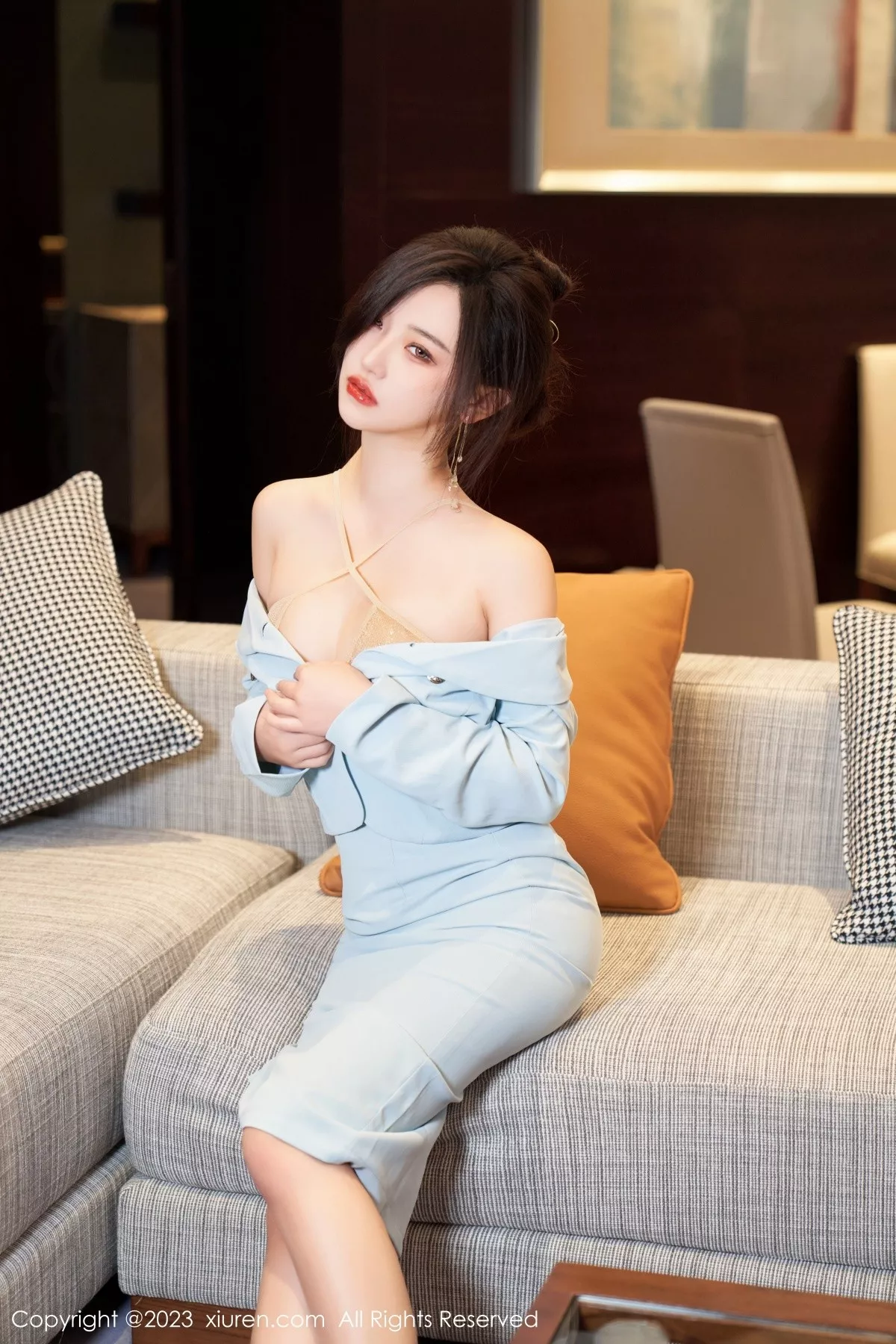 图片[23]-[XiuRen秀人网]第6857期妙可可写真-秀人集