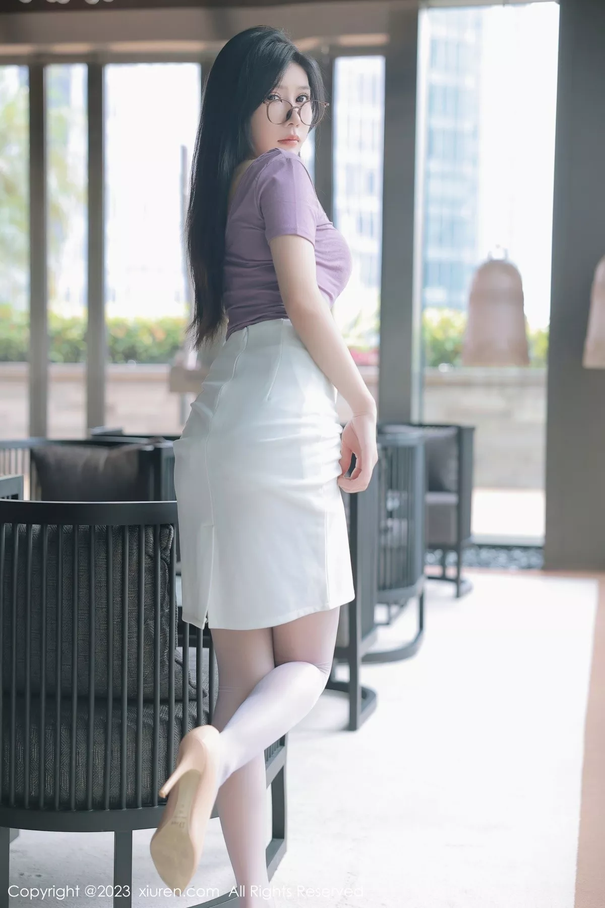 图片[8]-[XiuRen秀人网]第6865期尹甜甜写真-秀人集