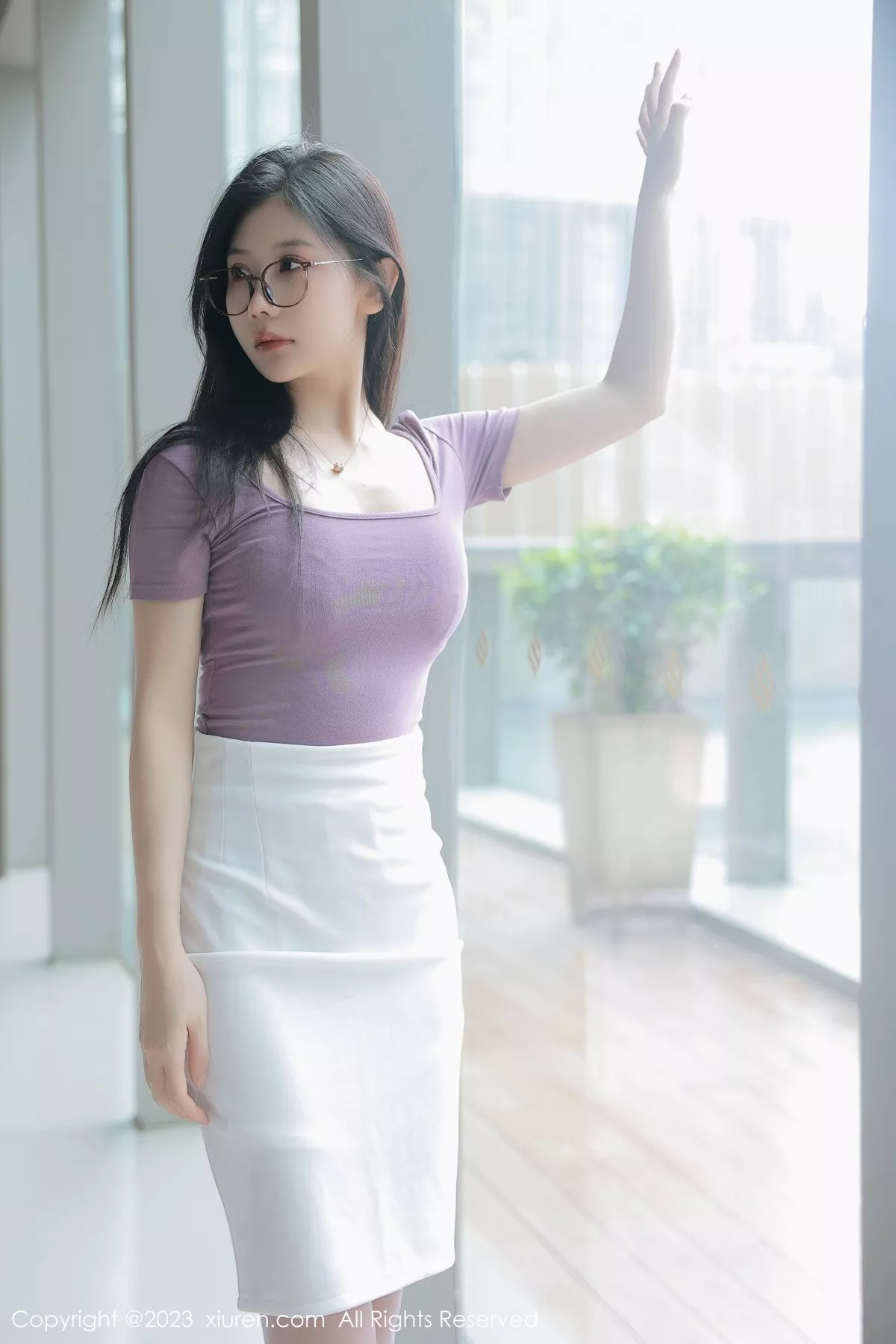 图片[2]-[XiuRen秀人网]第6865期尹甜甜写真-秀人集