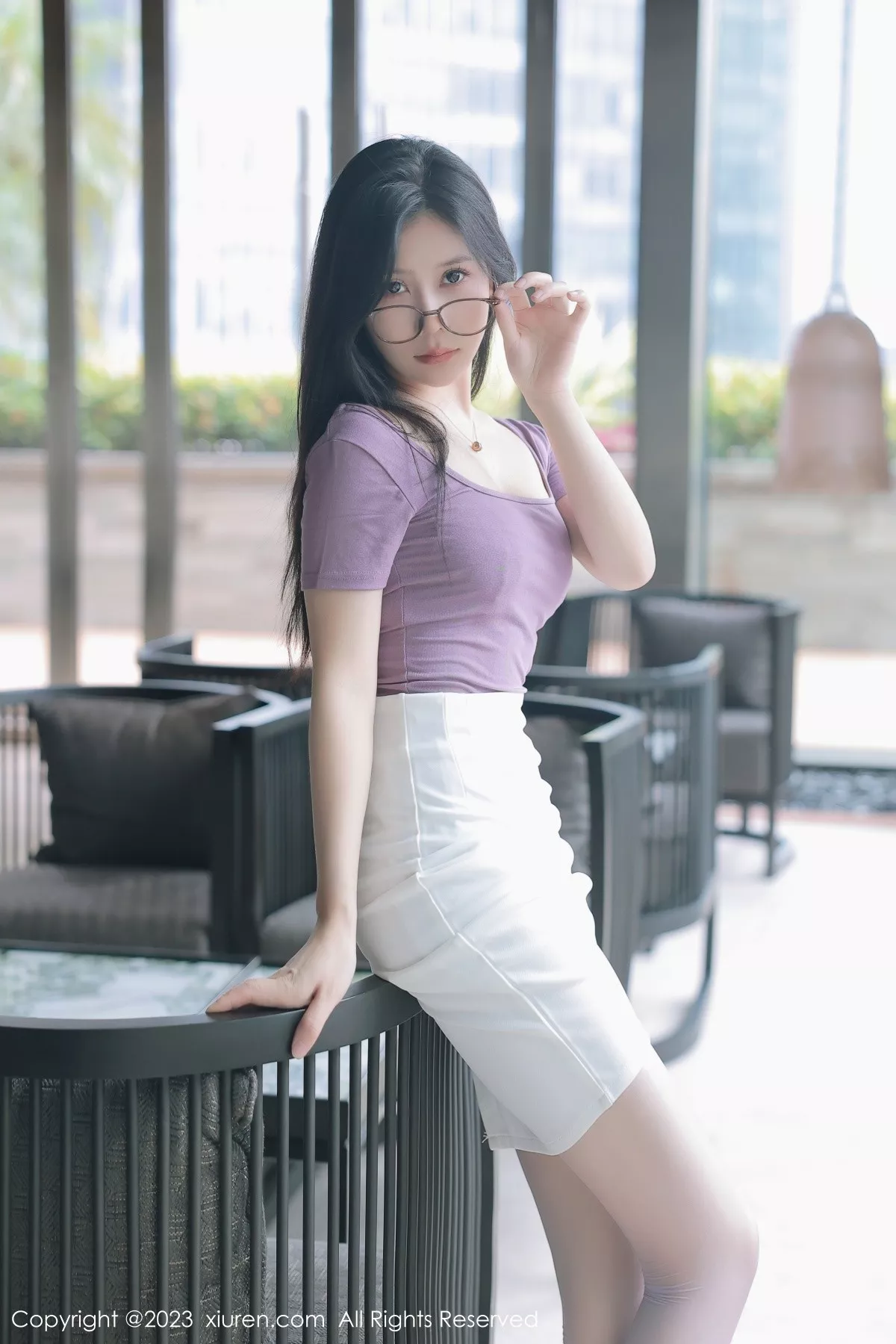 图片[6]-[XiuRen秀人网]第6865期尹甜甜写真-秀人集