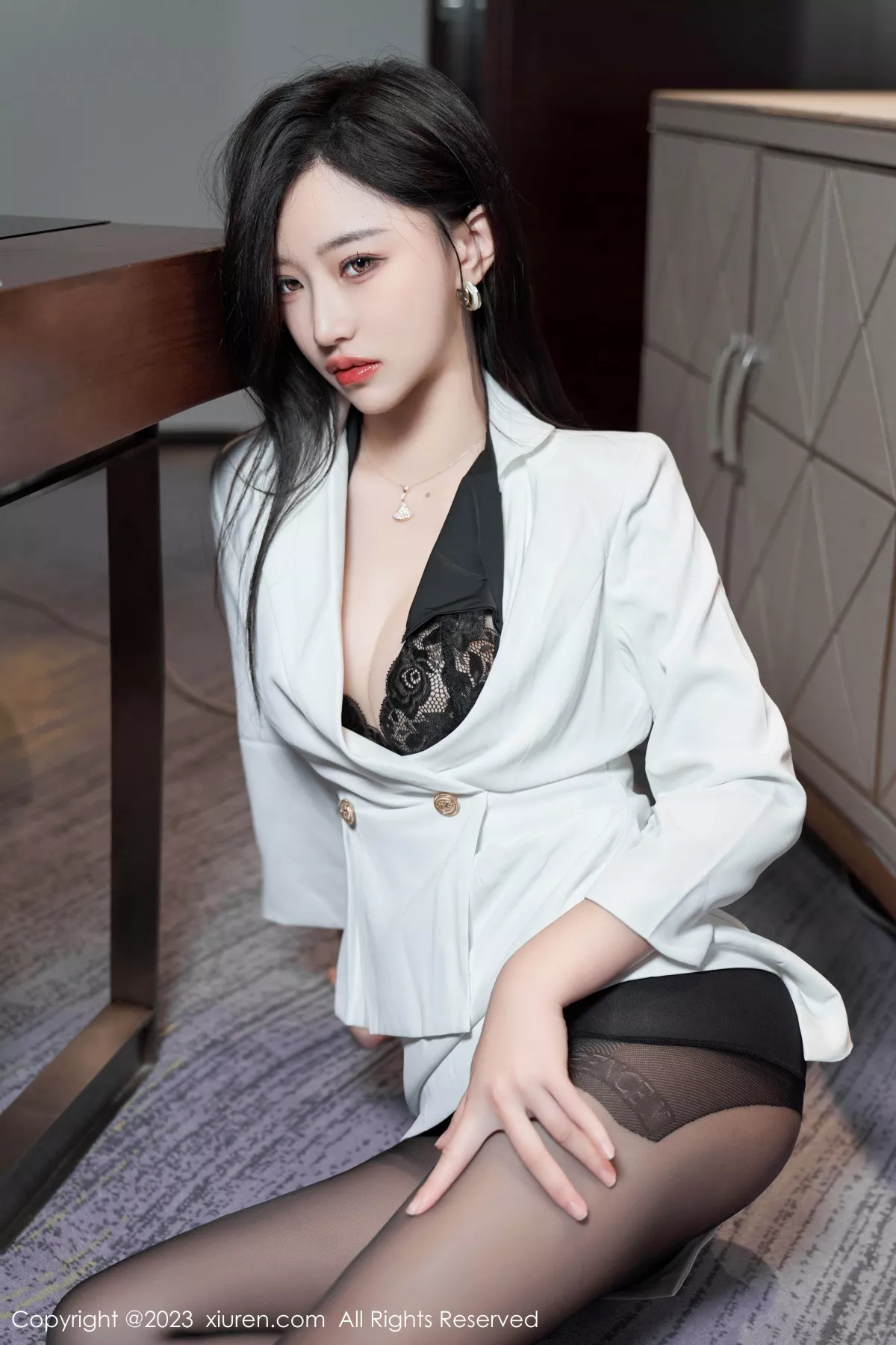 图片[2]-[XiuRen秀人网]第6900期妙可可写真-秀人集