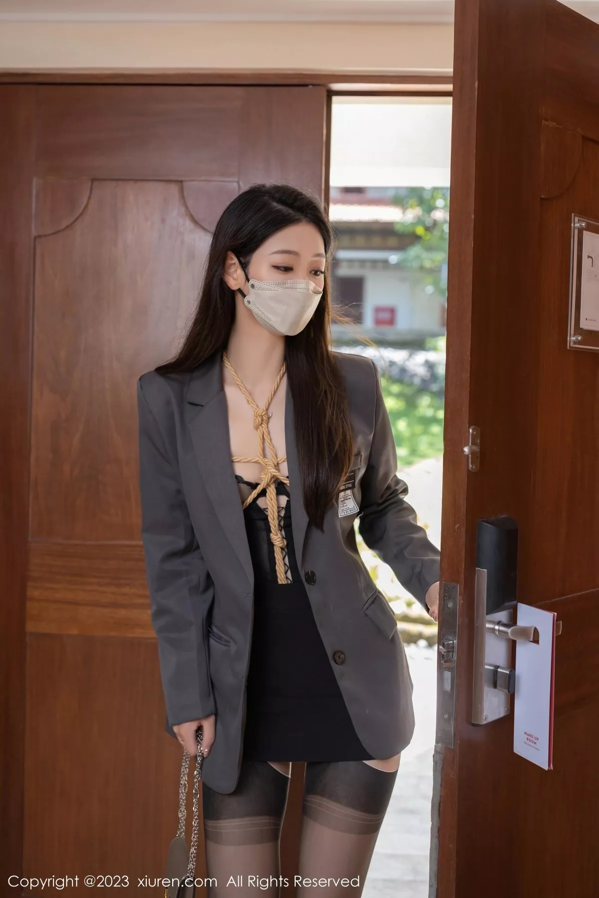 图片[2]-[XiuRen秀人网]第6821期唐安琪写真-秀人集