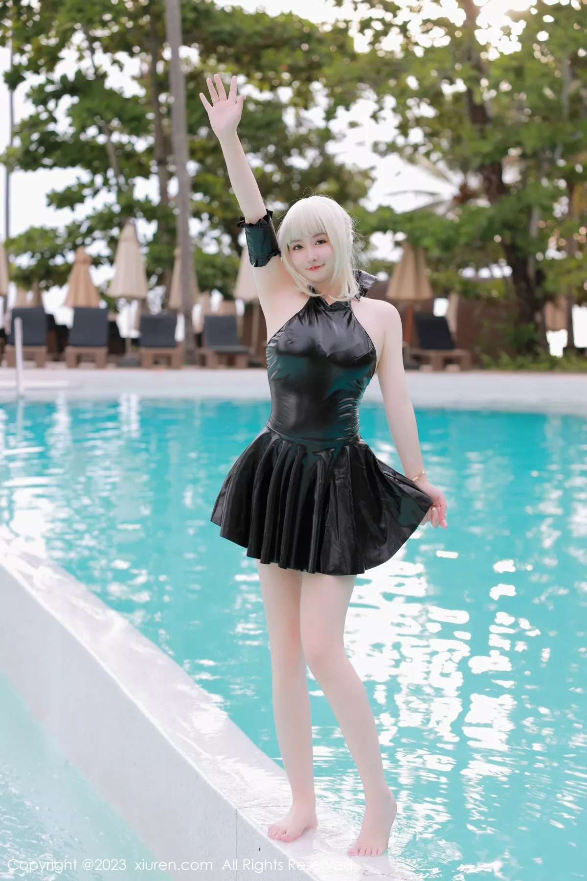 图片[46]-[XiuRen秀人网]第6984期养乐多写真-秀人集