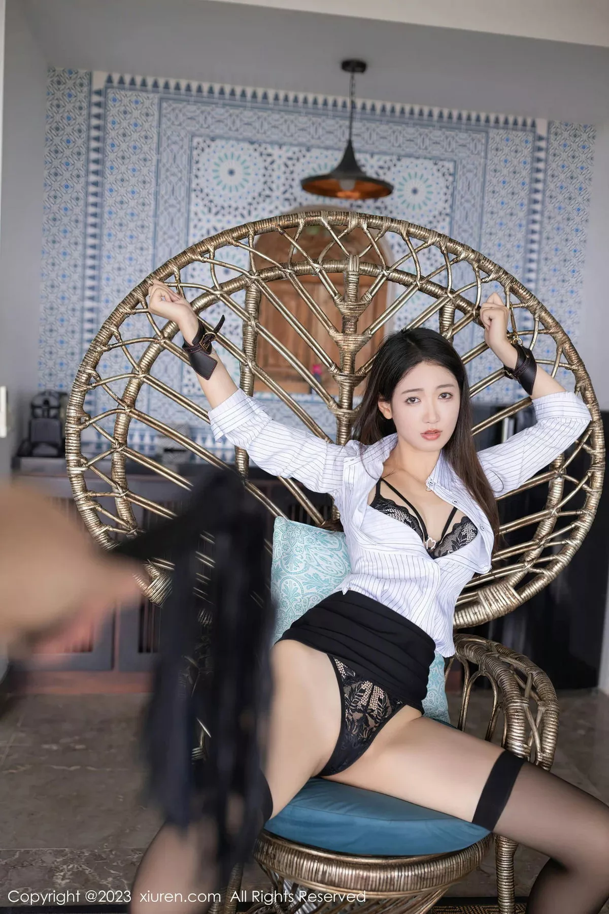 图片[23]-[XiuRen秀人网]第7056期唐安琪写真-秀人集