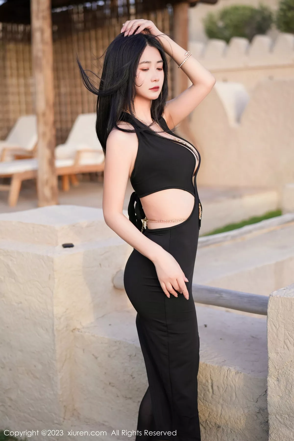 图片[3]-[XiuRen秀人网]第7080期阿姣写真-秀人集