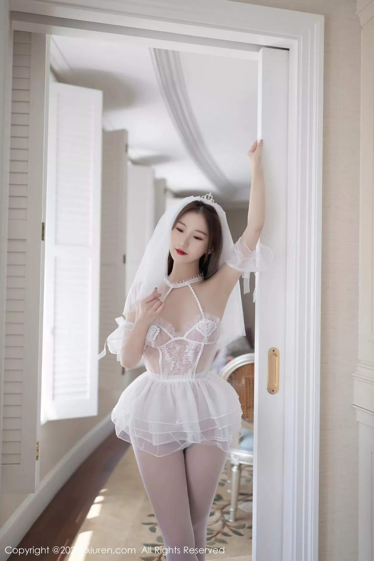 图片[6]-[XiuRen秀人网]第7104期杏子写真-秀人集