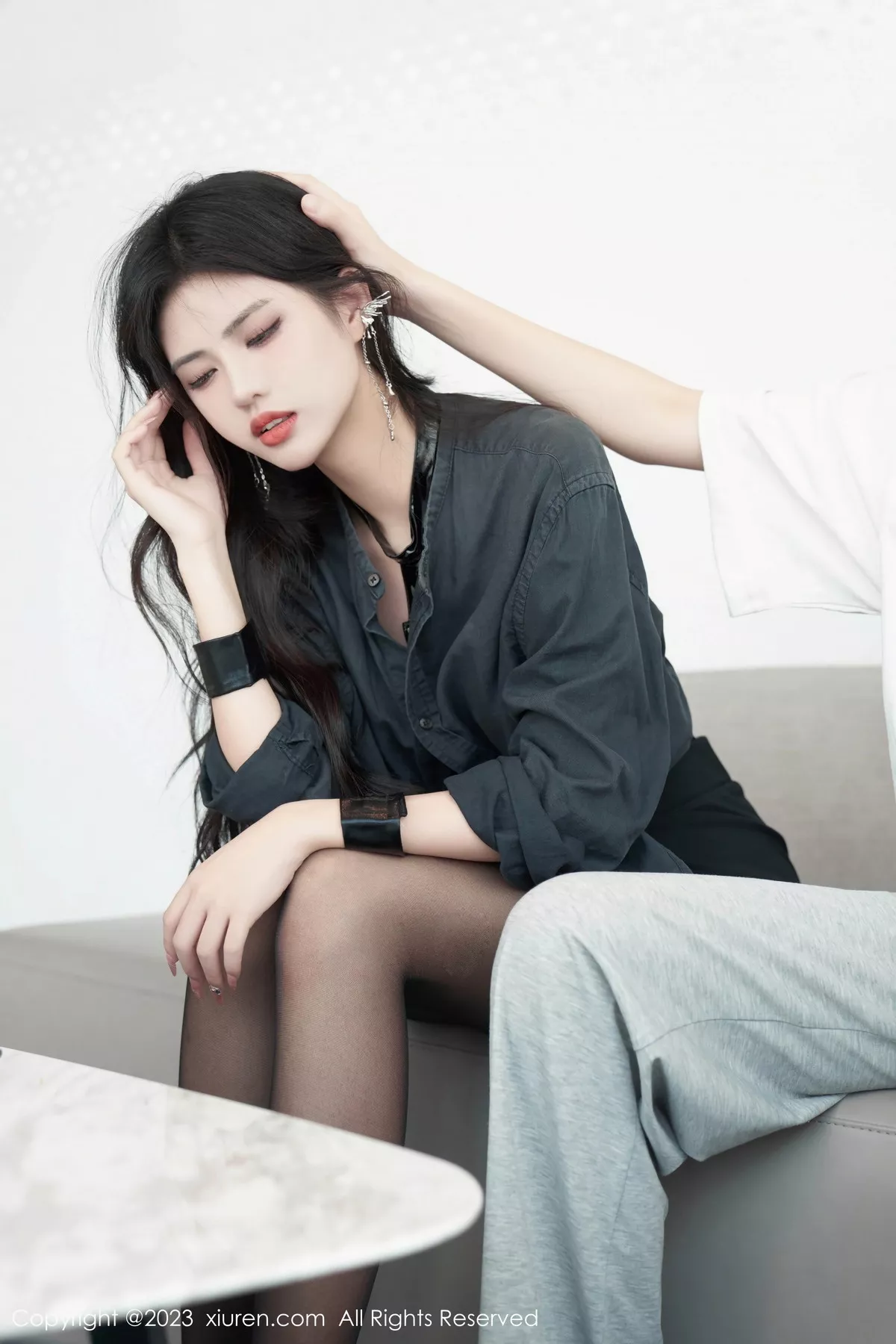 图片[3]-[XiuRen秀人网]第7100期浅浅写真-秀人集