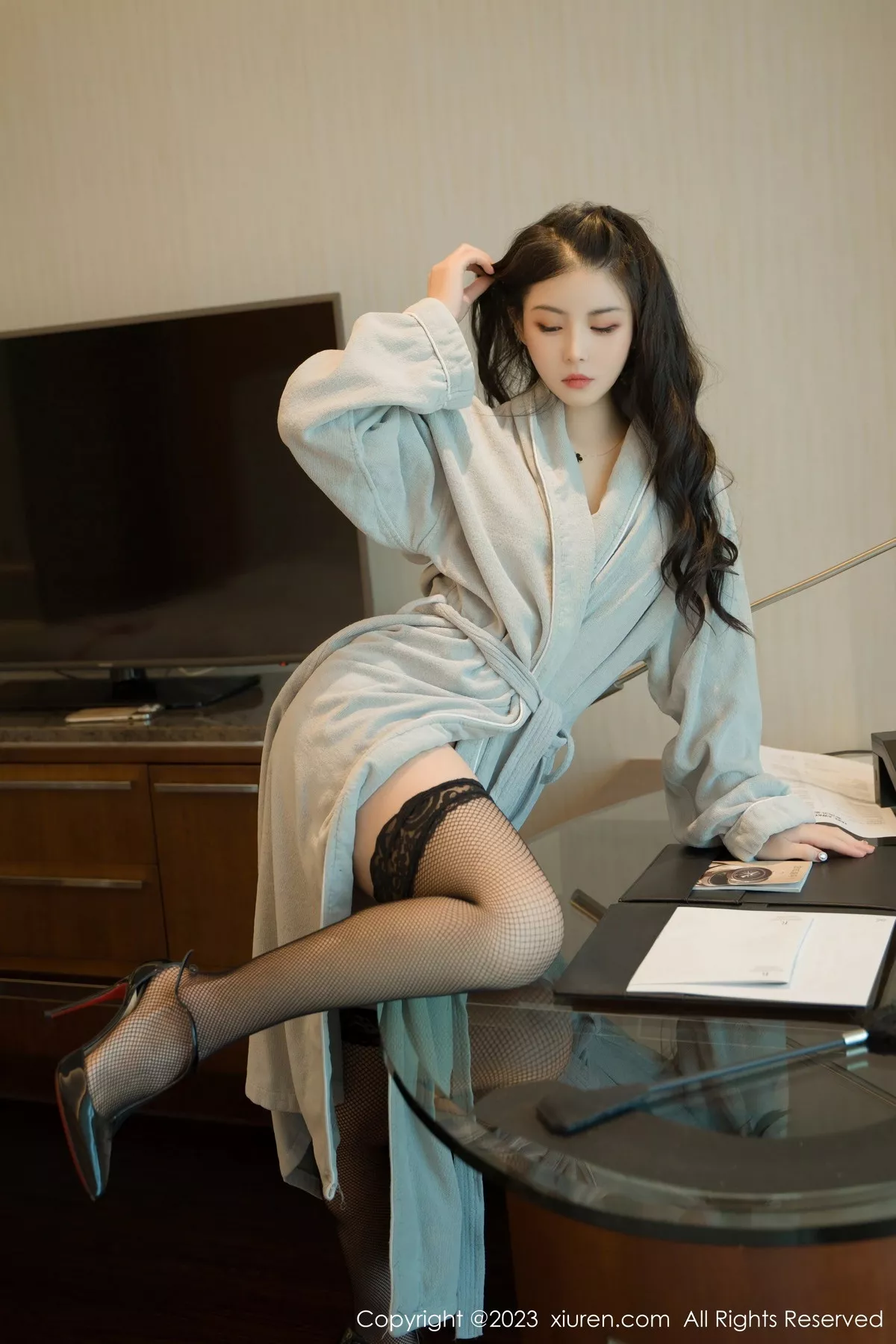 图片[10]-[XiuRen秀人网]第7107期柒喜小写真-秀人集