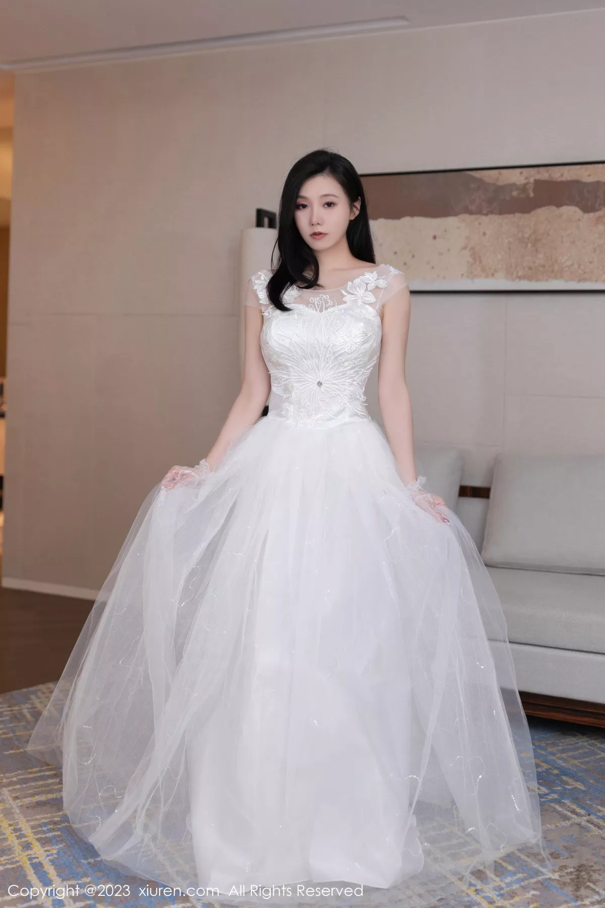 图片[2]-[XiuRen秀人网]第7201期安然写真-秀人集