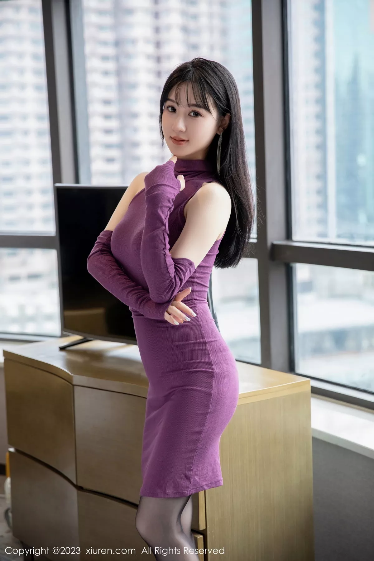 图片[3]-[XiuRen秀人网]第7205期柚琪写真-秀人集